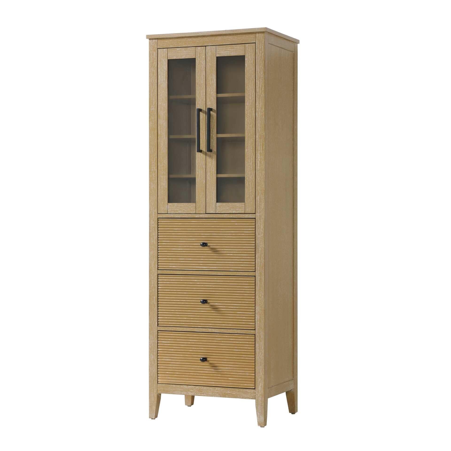 Shown in Linen Oak finish