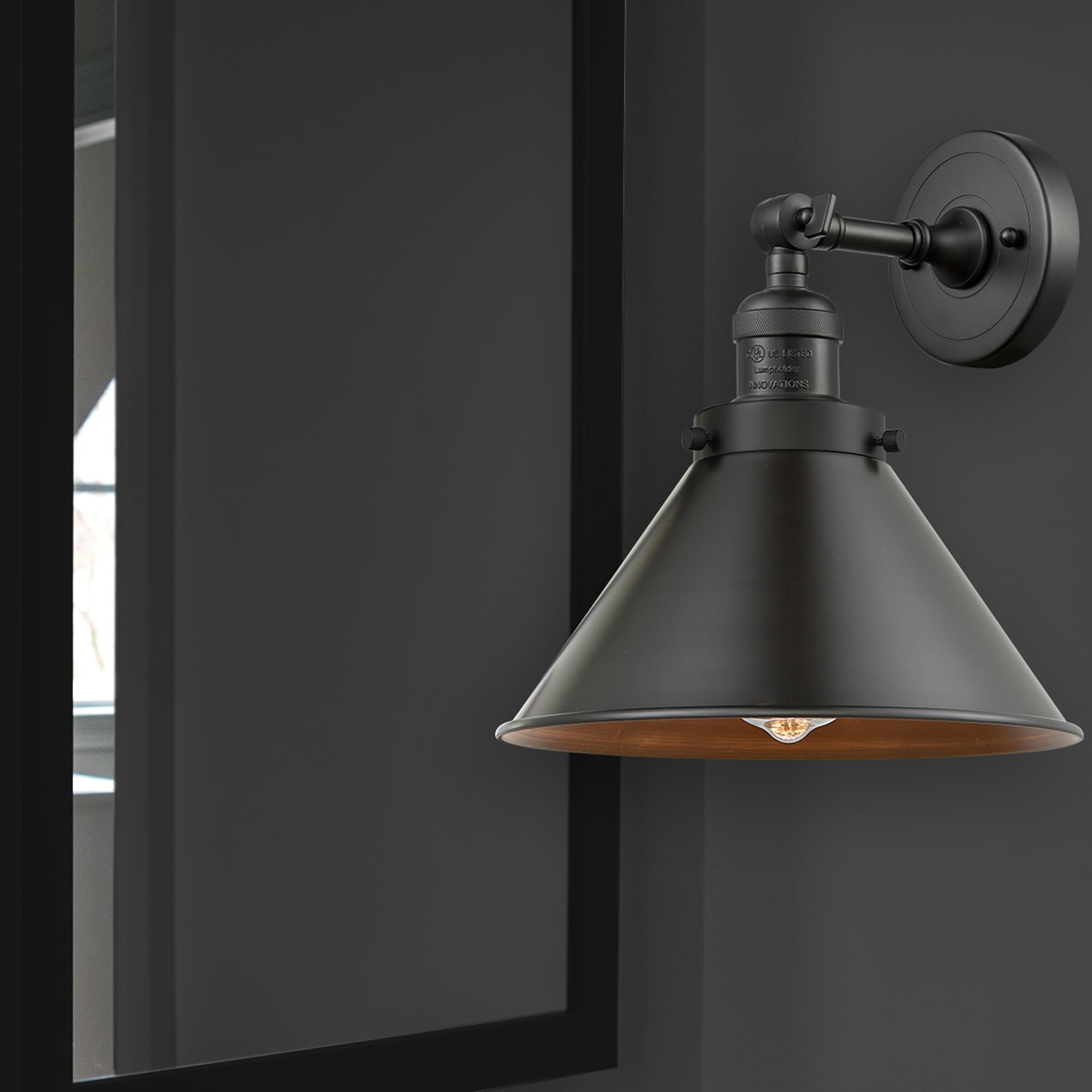 Shown in Oil Rubbed Bronze finish and Oil Rubbed Bronze glass and Oil Rubbed Bronze shade and No Accent accent