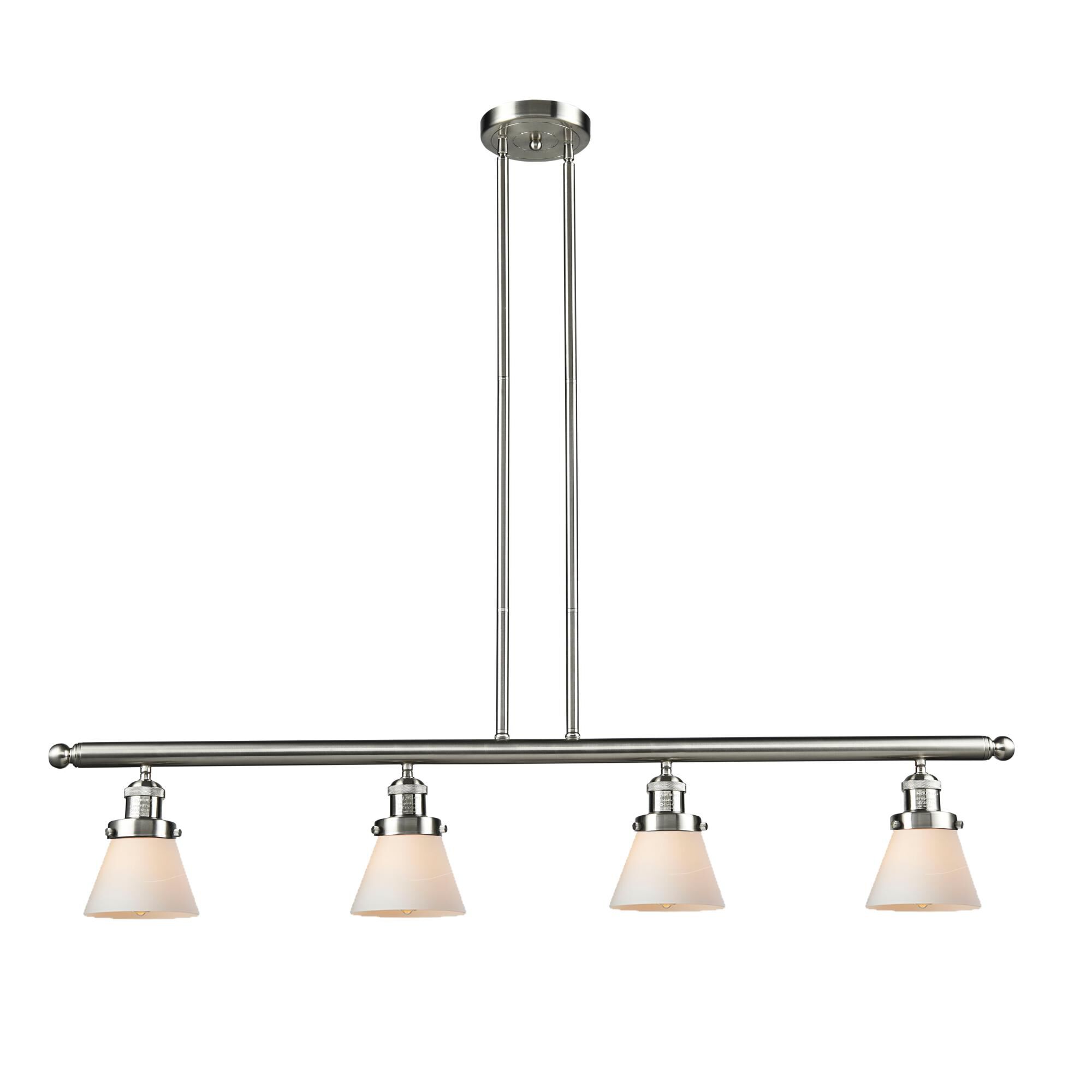 Bruno Marashlian Small Cone 48 Inch 4 Light LED Linear Suspension Light by Innovations Lighting