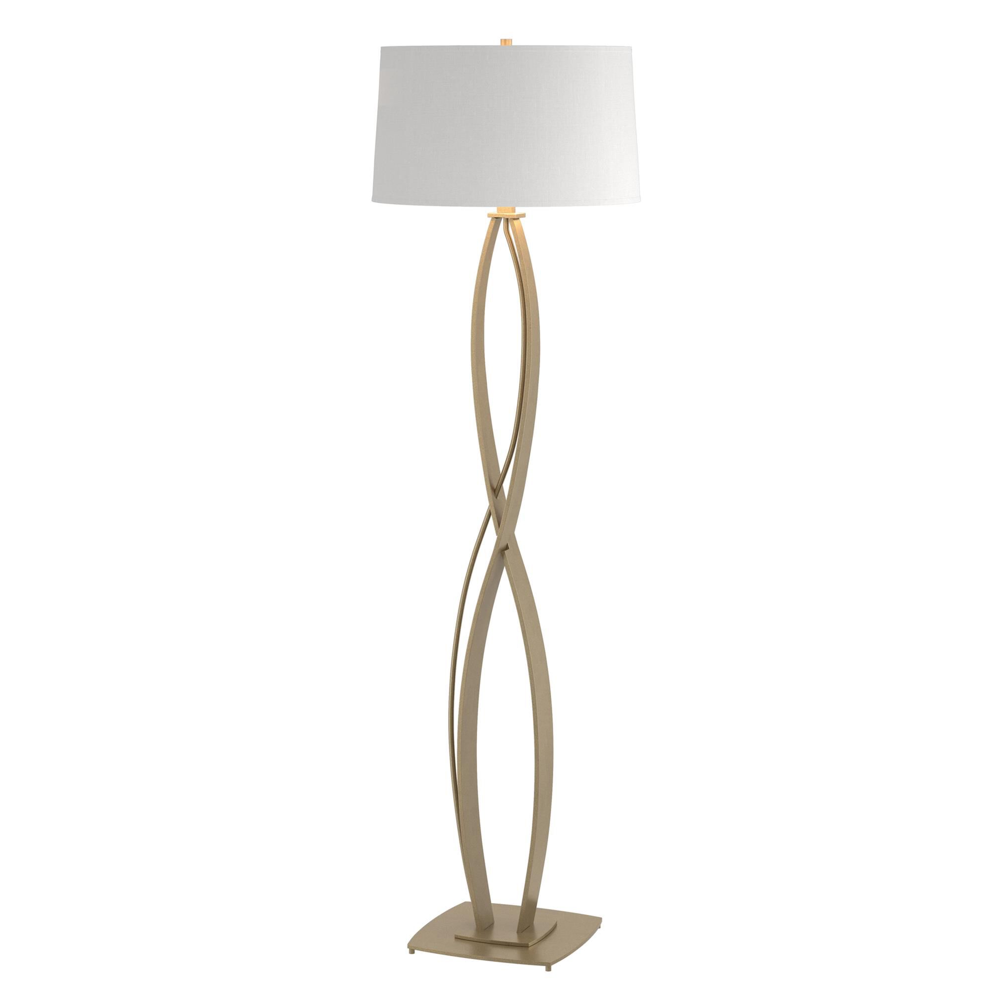 Shown in Soft Gold finish and Natural Anna shade