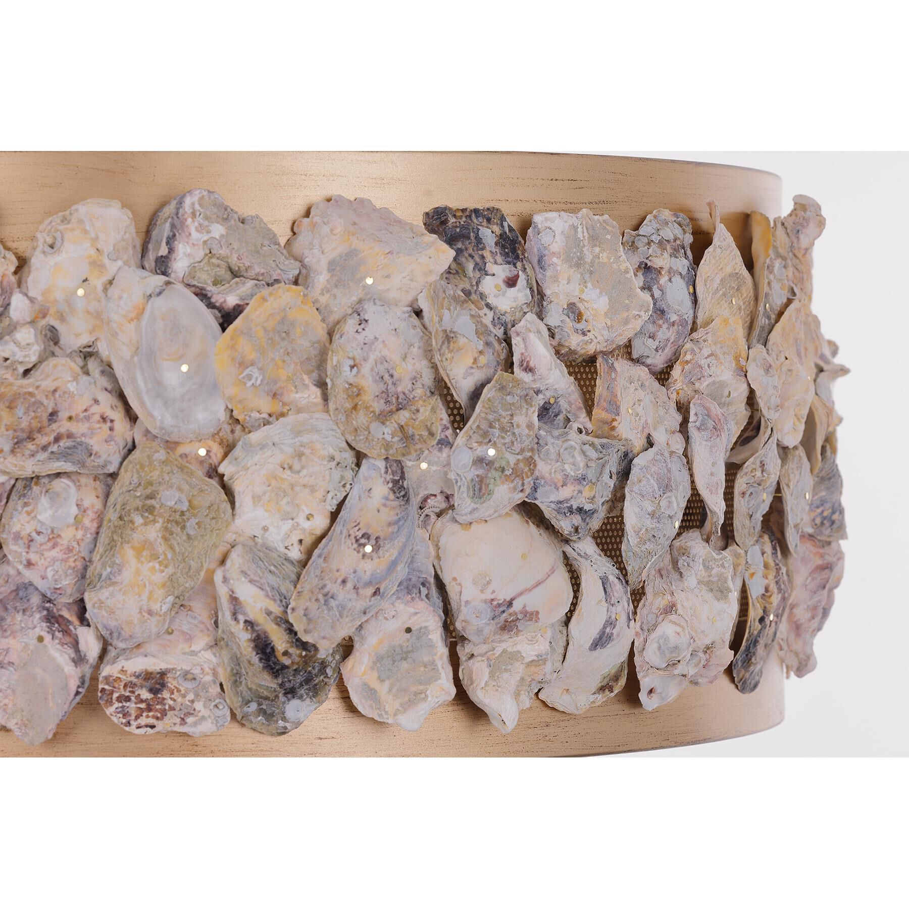 Shown in Chandon finish and Oyster Shell accent