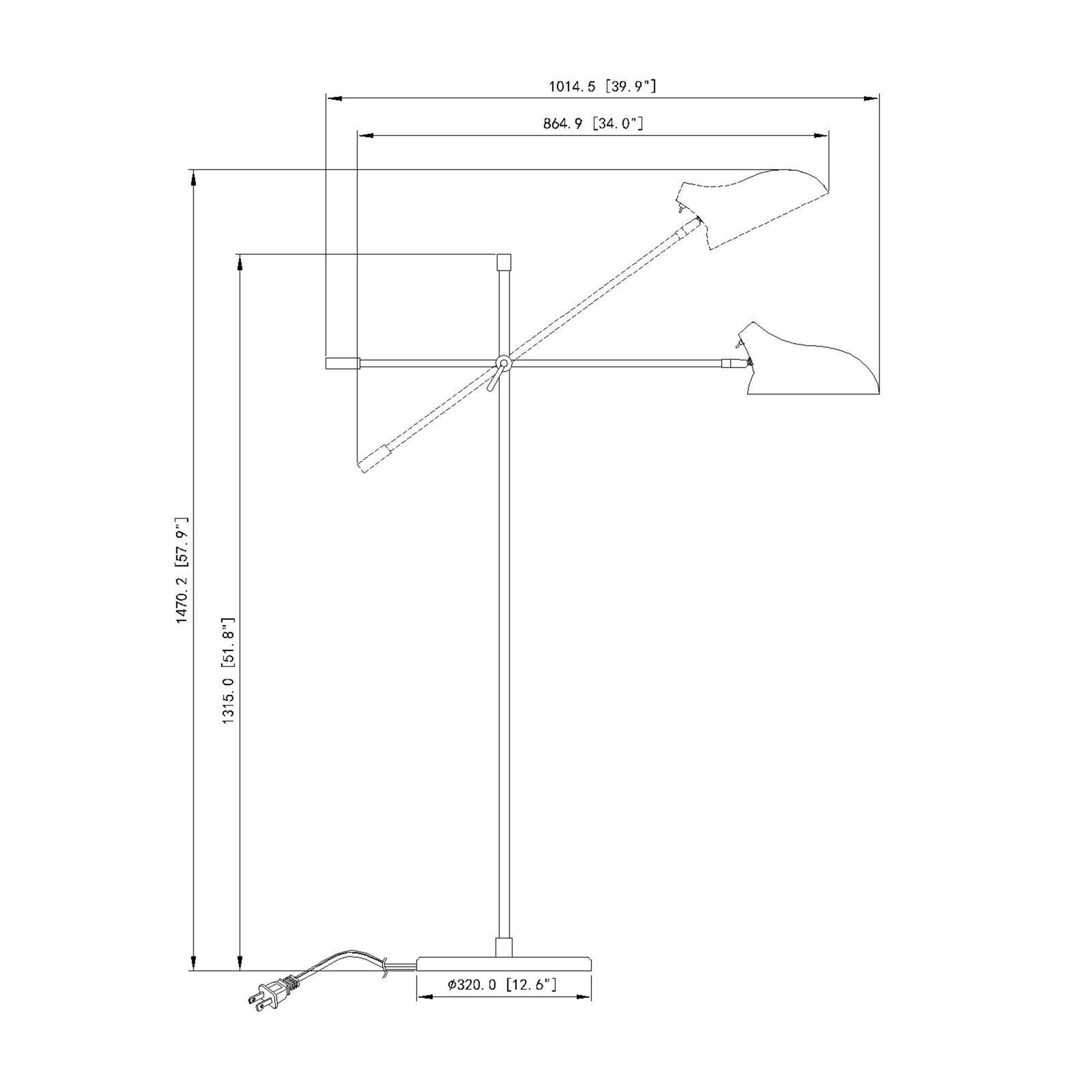 Bellamy 52 Inch Floor Lamp by Z-Lite
