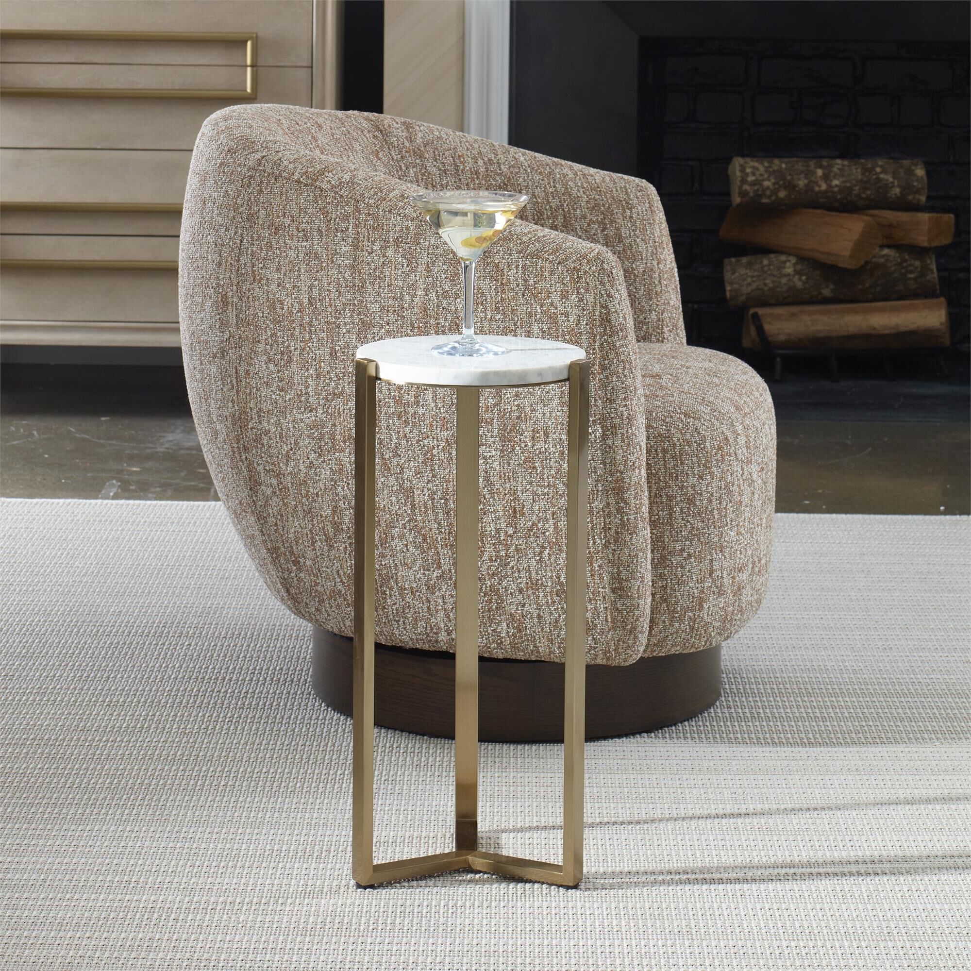 Grace Feyock Pietra 11 Inch End Table by Uttermost