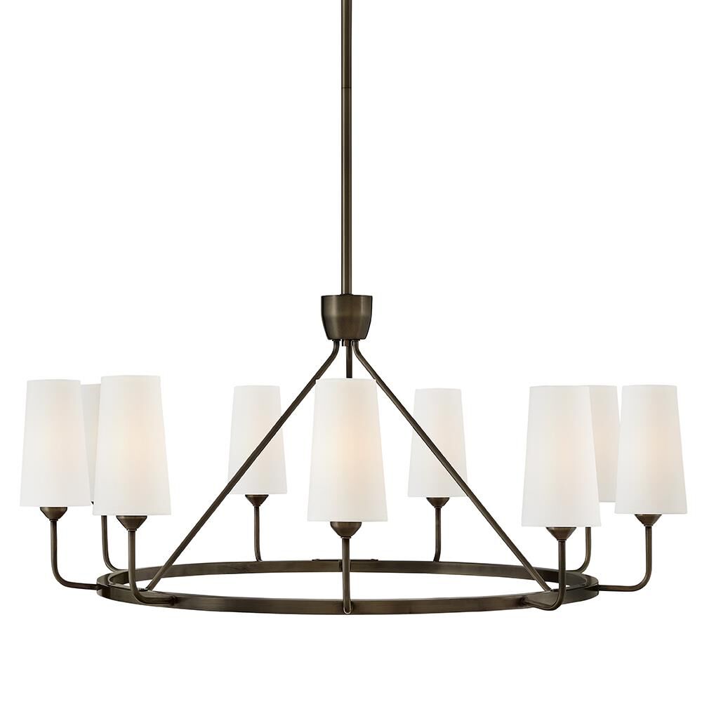 Lewis 37 Inch 9 Light LED Chandelier by Hinkley Lighting