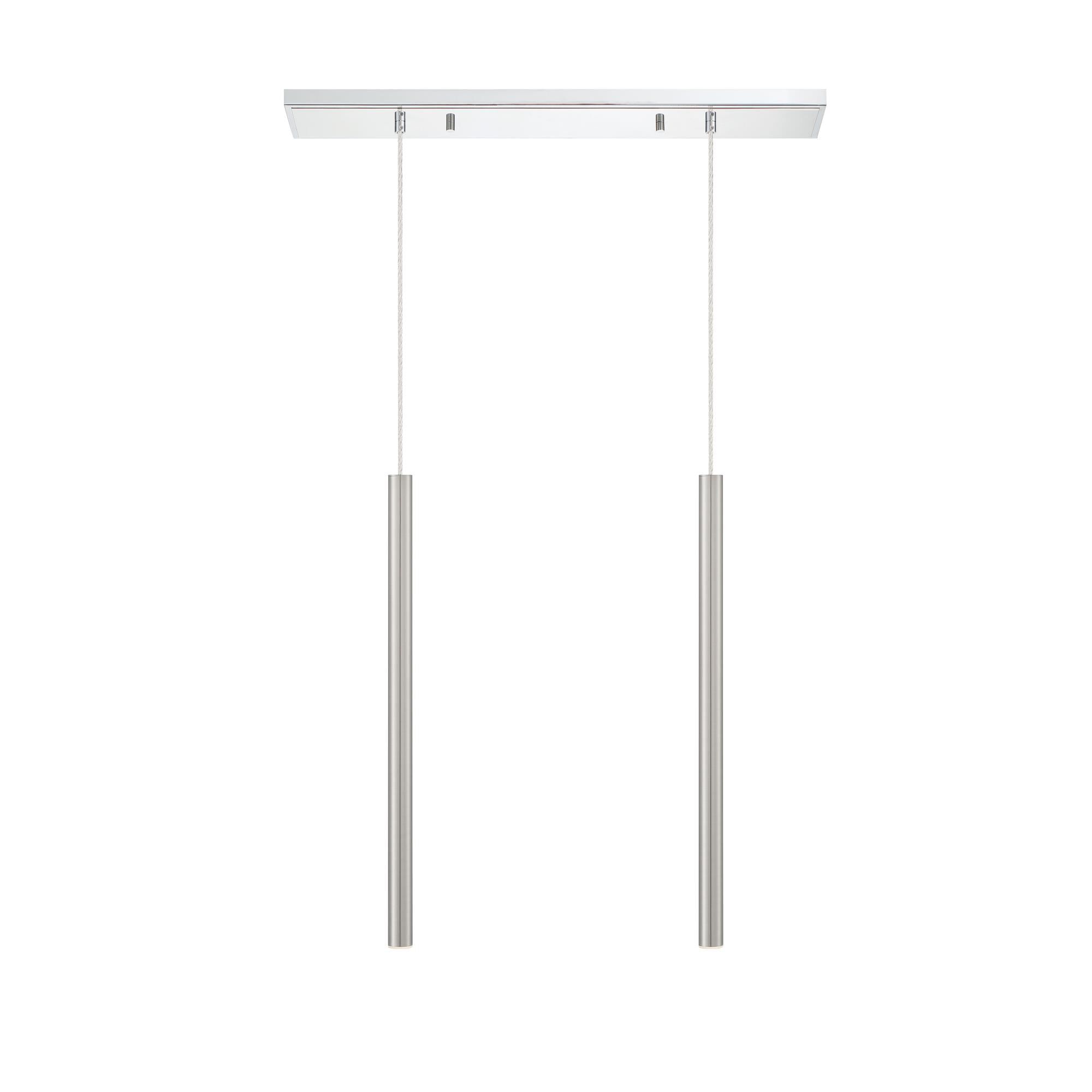 Forest 30 Inch 2 Light LED Linear Suspension Light by Z-Lite