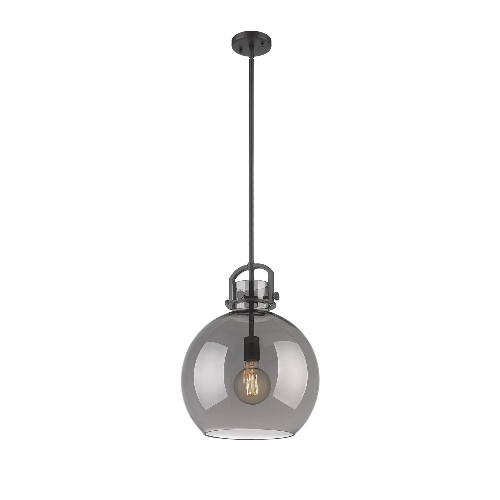 Shown in Matte Black finish and Plated Smoke glass