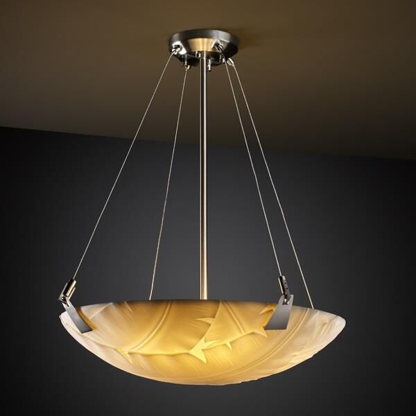 Porcelina 21 Inch Large Pendant by Justice Design Group