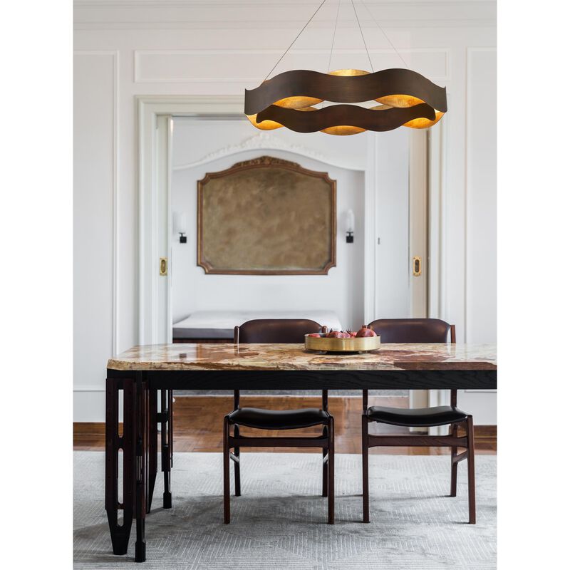Vaughan 34 Inch Chandelier by Eurofase Lighting
