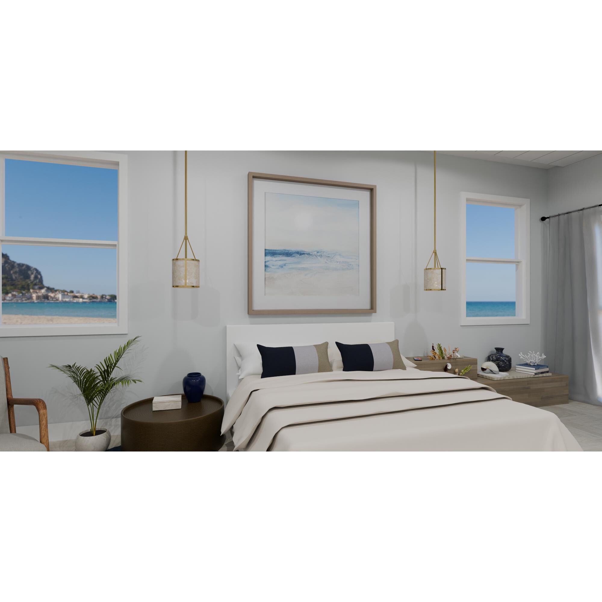 Stoneland 8 Inch Mini Pendant by Quoizel