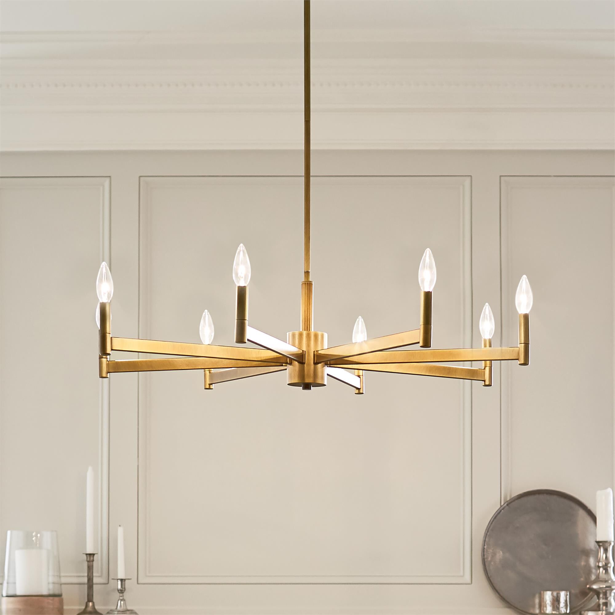 Shown in Natural Brass finish