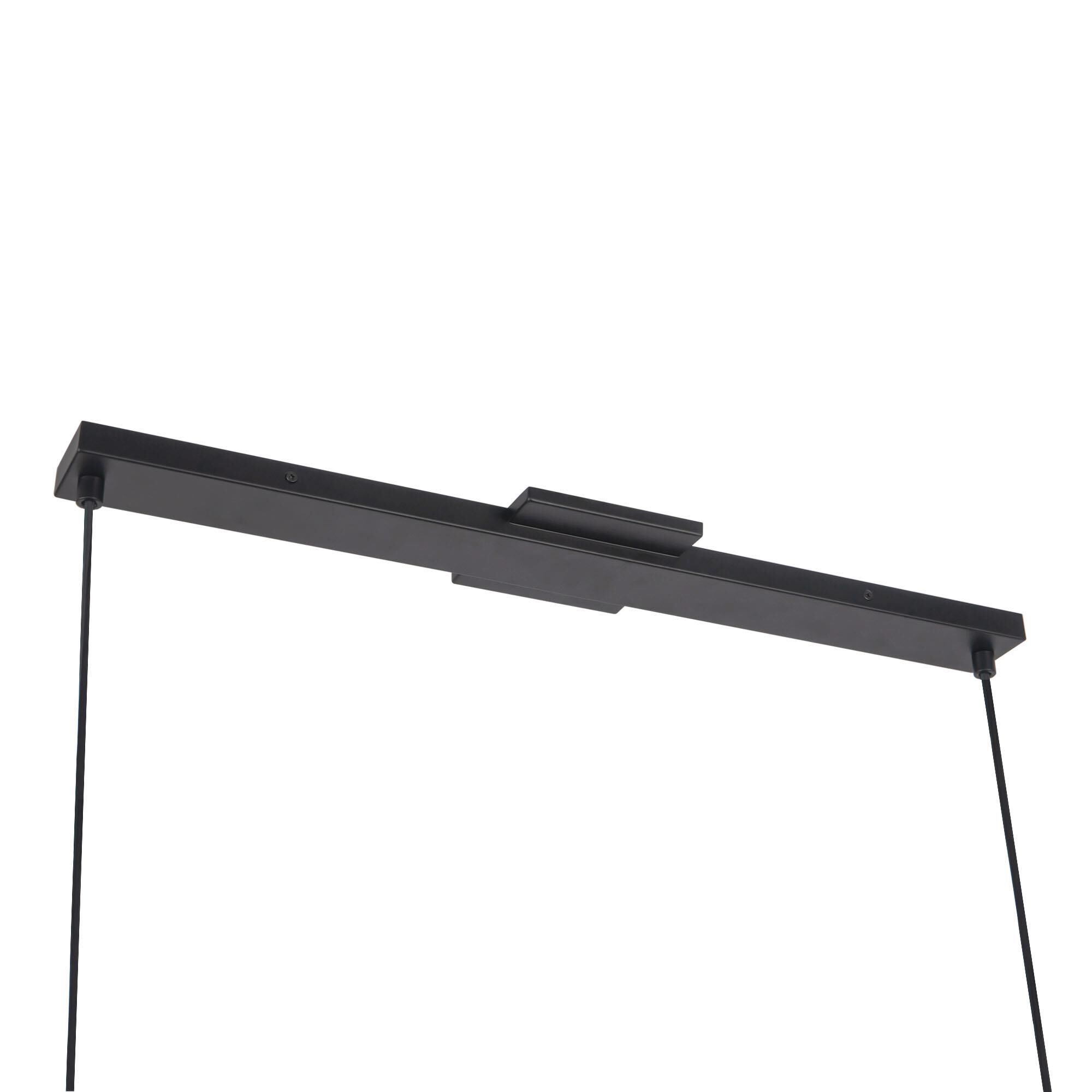 Shown in Black finish and Steel shade