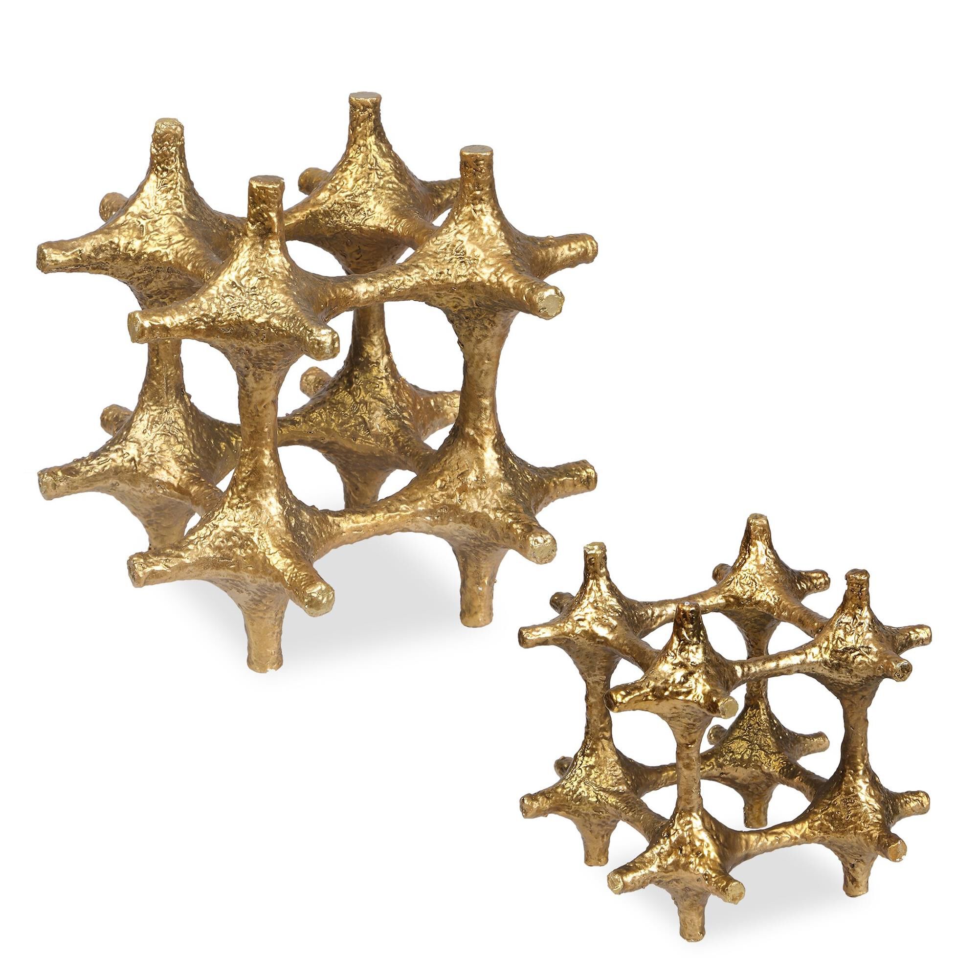 Shown in Brass, Gold finish