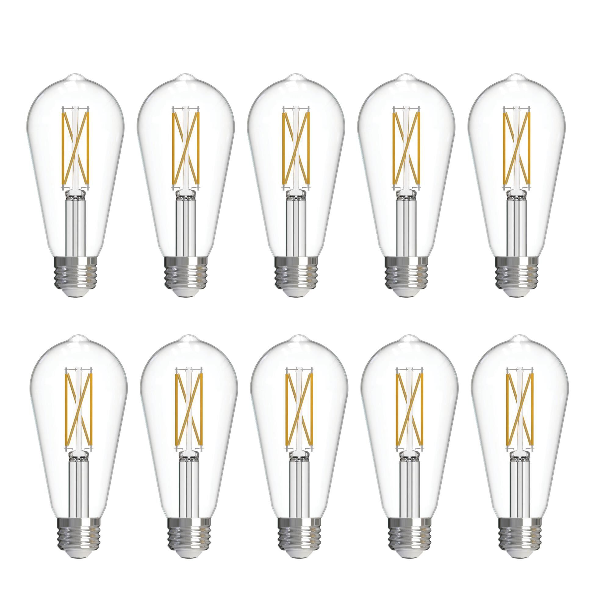Dimmable 7 Watt 2700K ST18 LED Light Bulb,