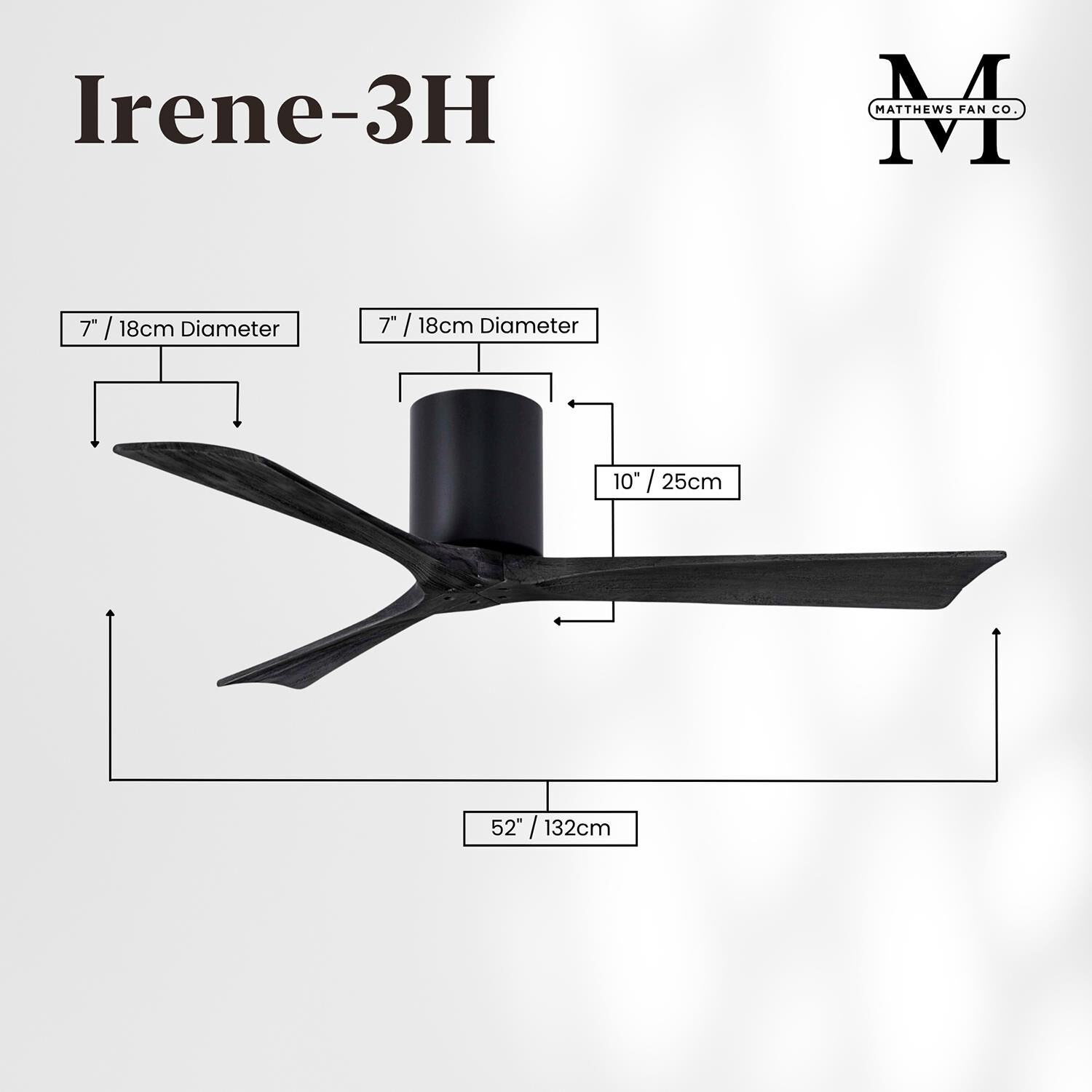 Shown in Matte Black finish