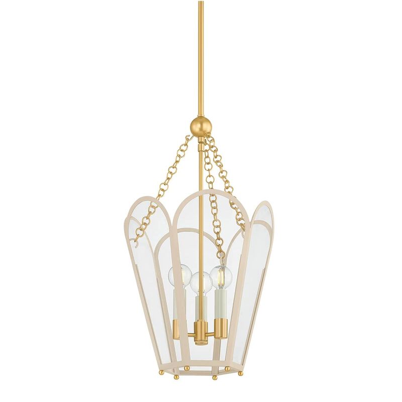 Clarisse Small Lantern Pendant by Mitzi