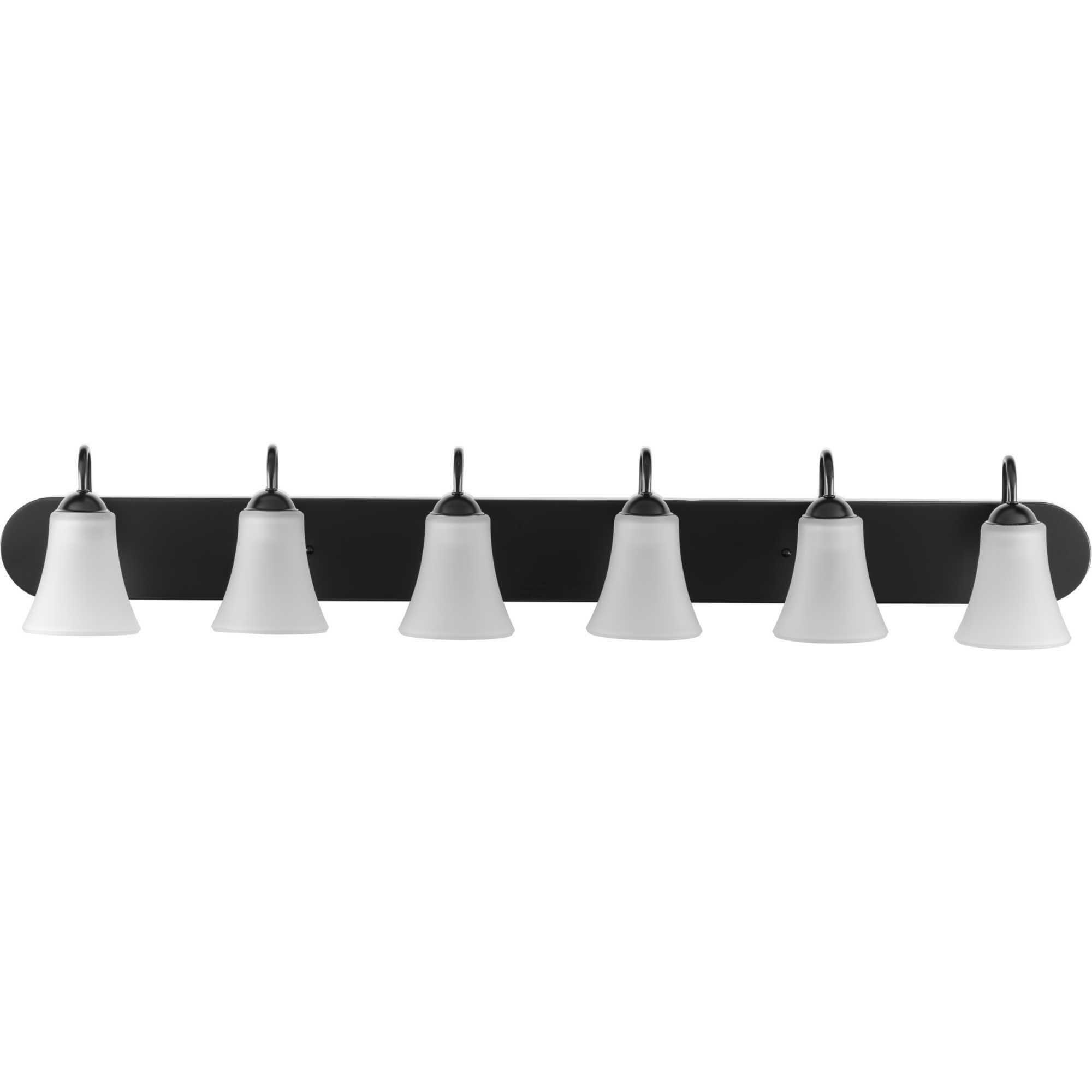 Classic 48 Inch 6 Light Bath Vanity Light by Progress Lighting