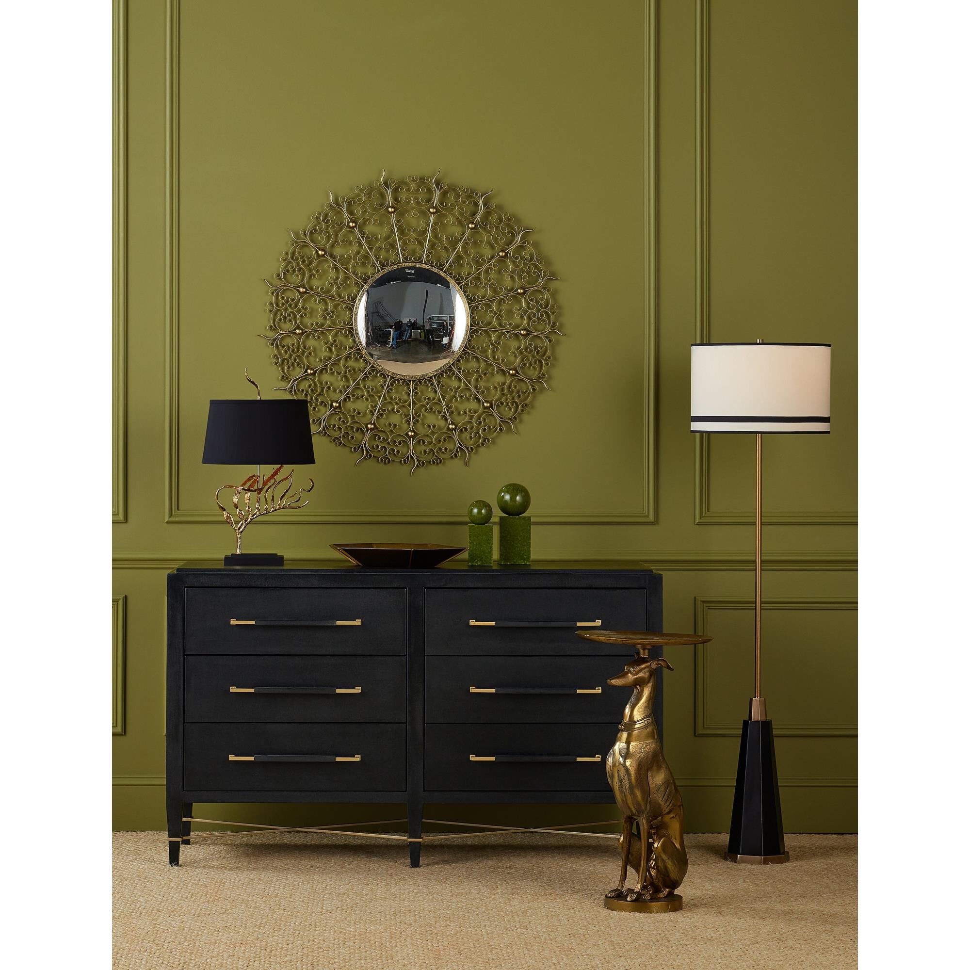 Shown in Gold Leaf finish