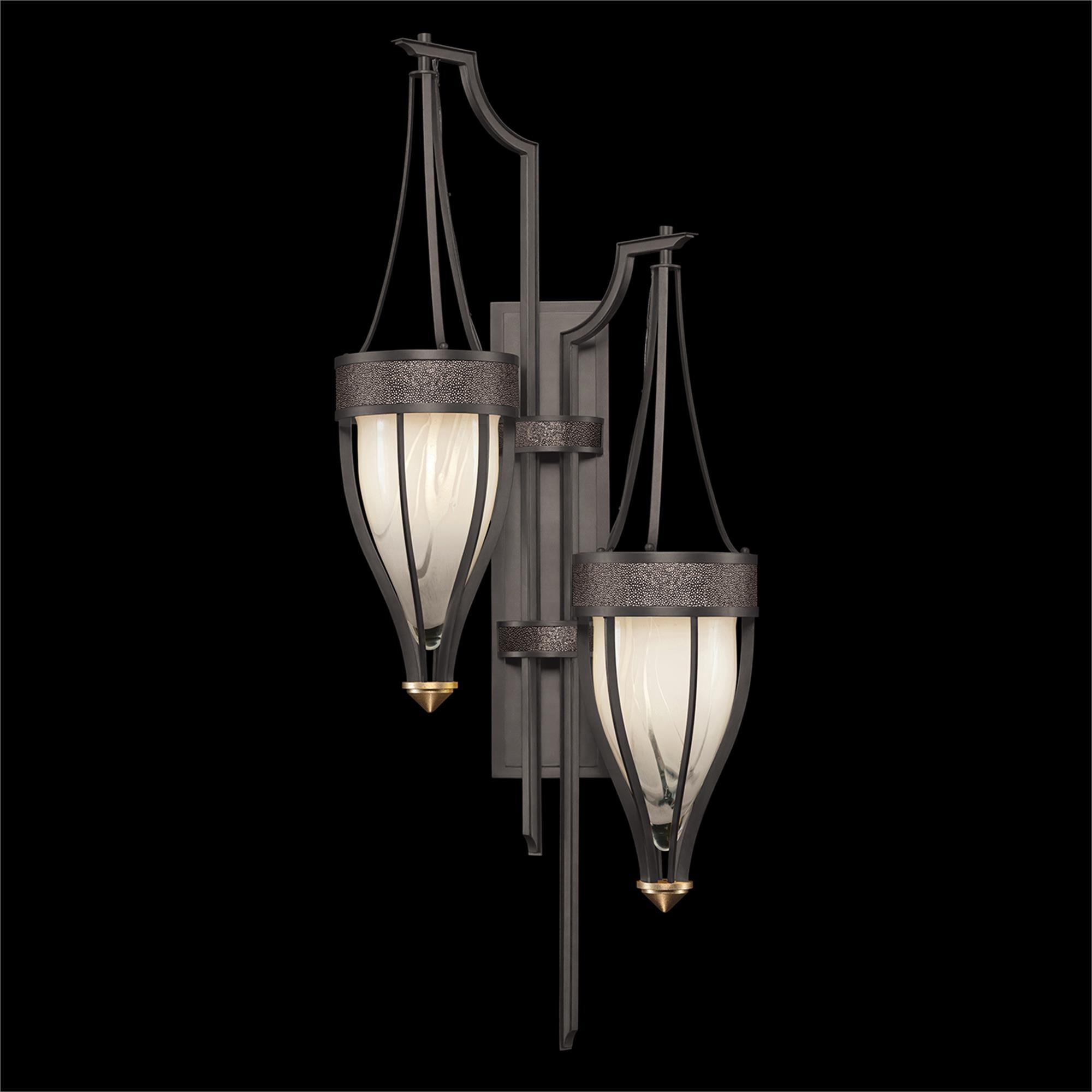 Shown in Midnight Steel and Brass  finish and Pebble accent