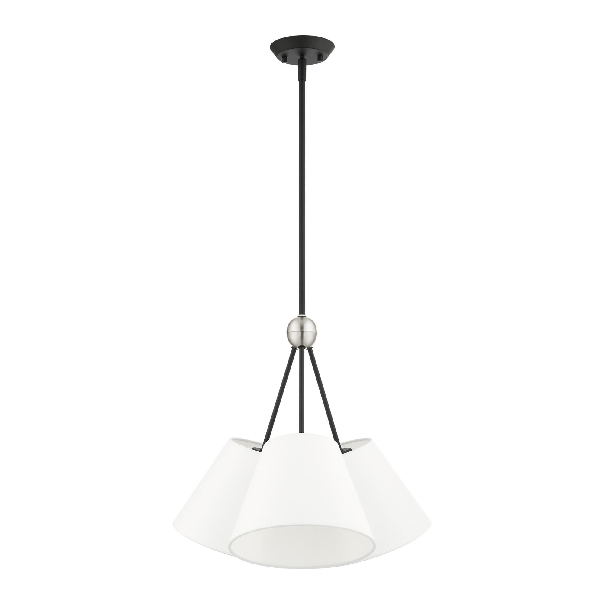 Prato 3 Light Multi Light Pendant by Livex Lighting
