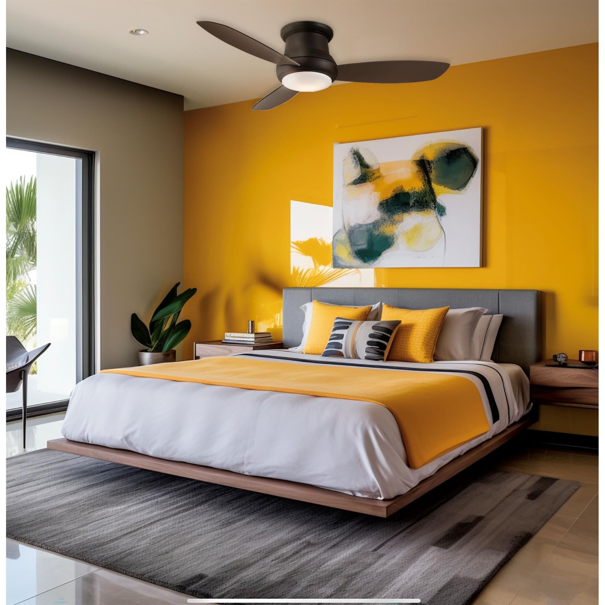 Concept 52 Inch Ceiling Fan with Light Kit by Minka Aire