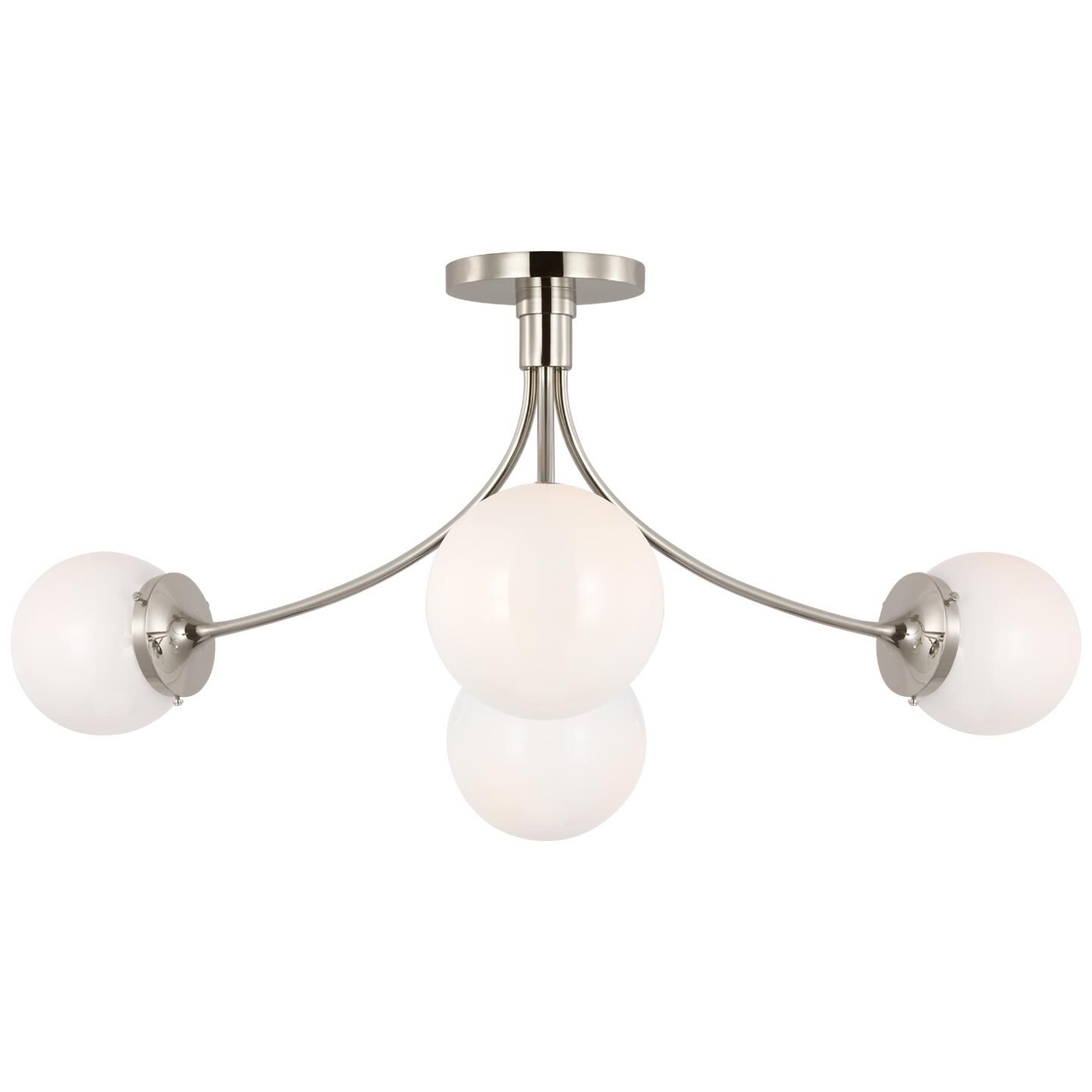 kate spade new york Prescott Semi Flush Mount by Visual Comfort Signature Collection