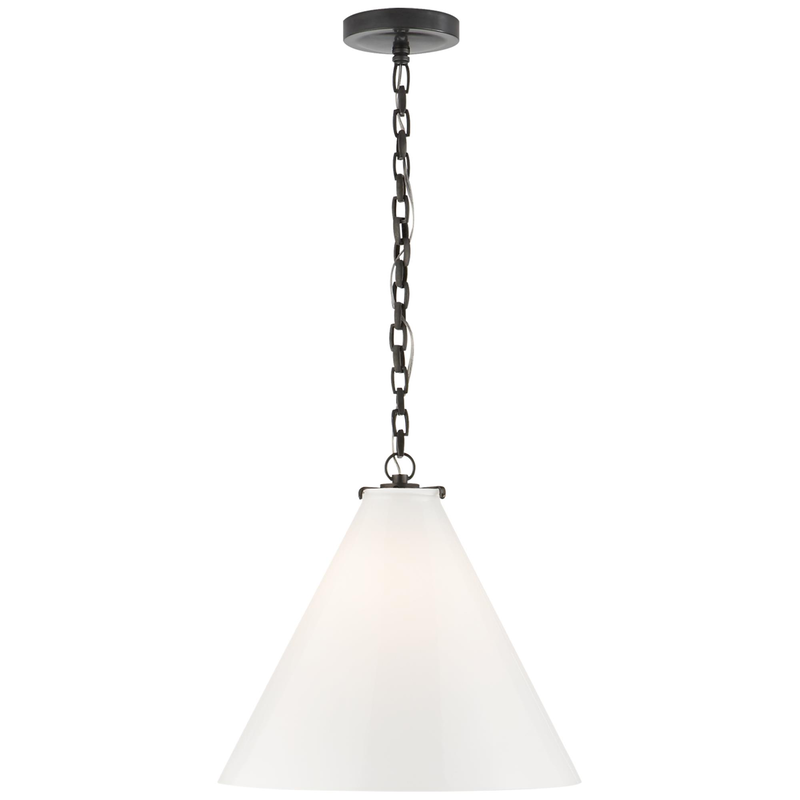 Visual Comfort Signature Collection Thomas O'Brien Katie 15 Inch Large Pendant