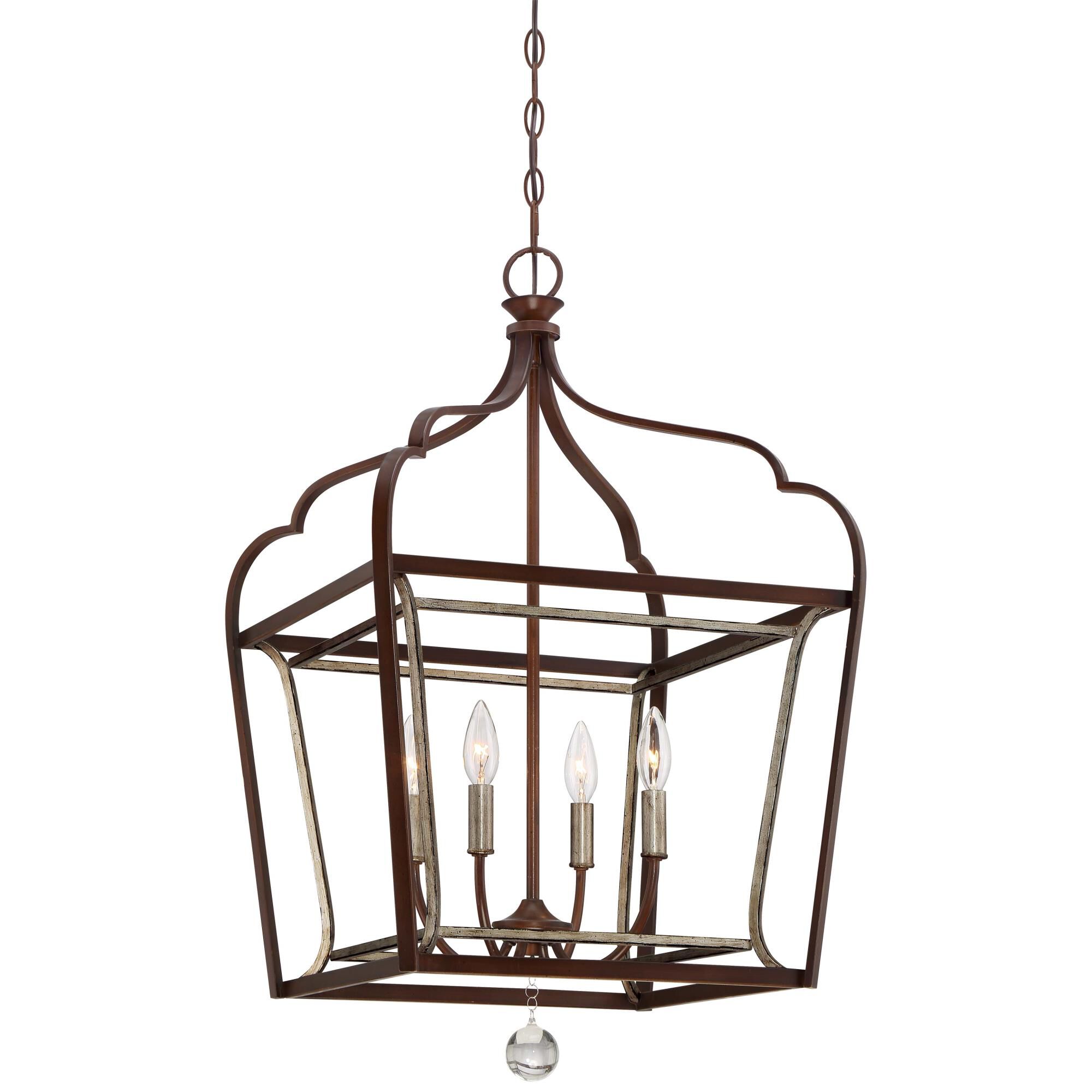Astrapia 18 Inch Cage Pendant by Minka Lavery