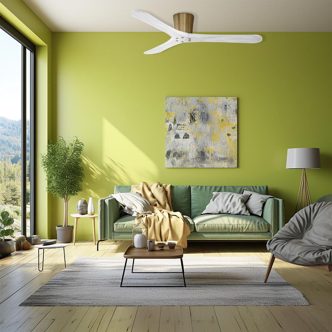 Avtur 60 Inch Flush Mount Fan by Minka Aire