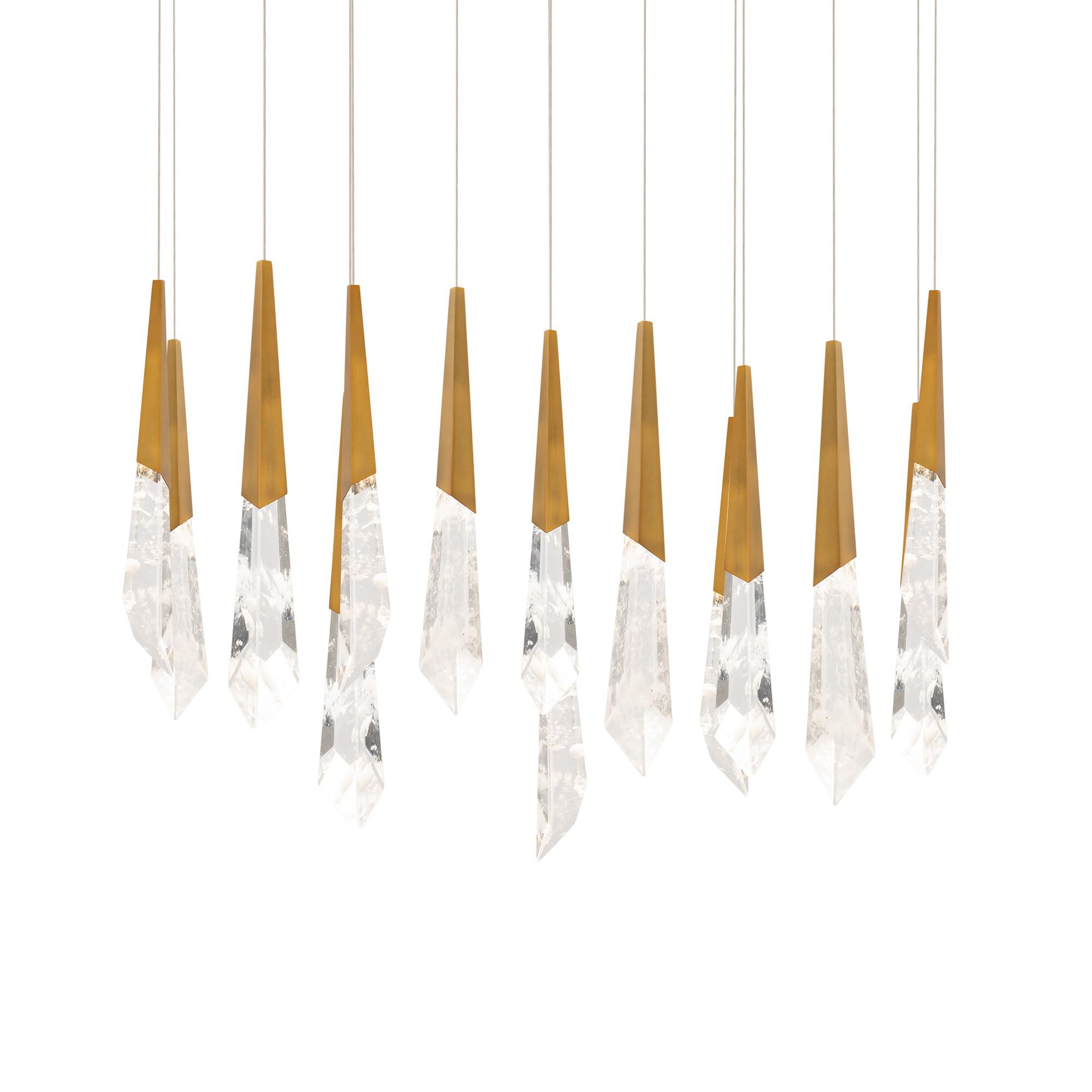 Shown in Aged Brass finish