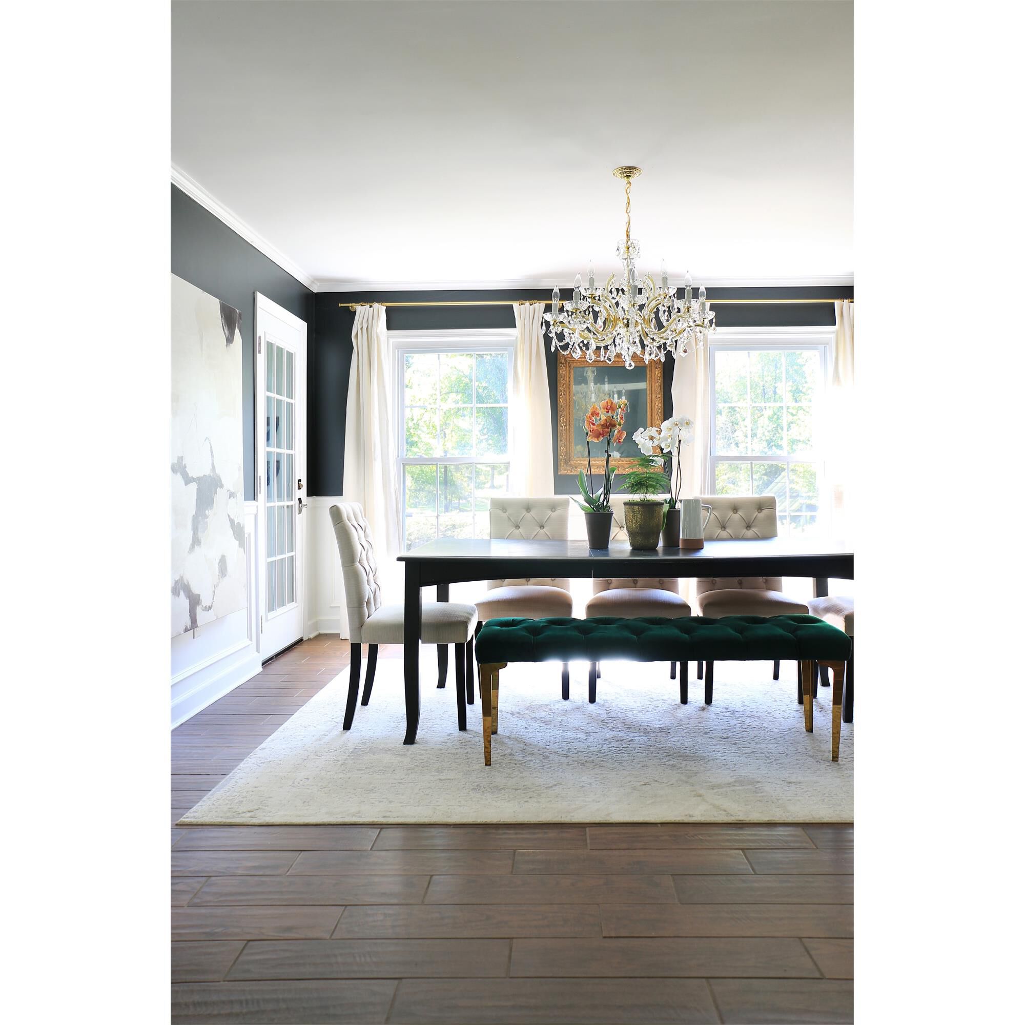 Maria Theresa 29 Inch 12 Light Chandelier,