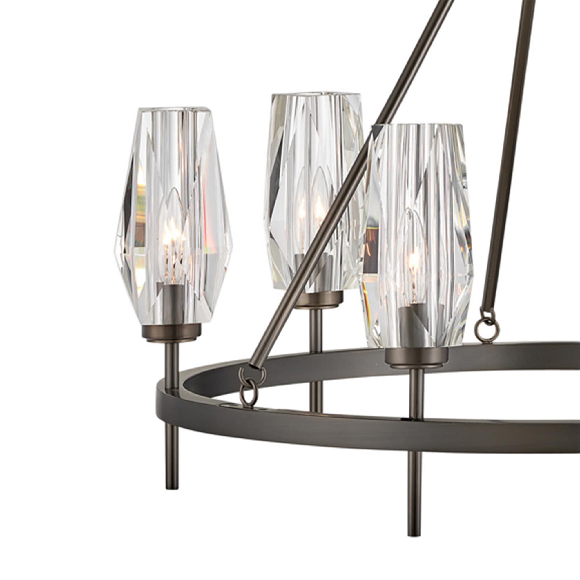 Ana 30 Inch Chandelier,
