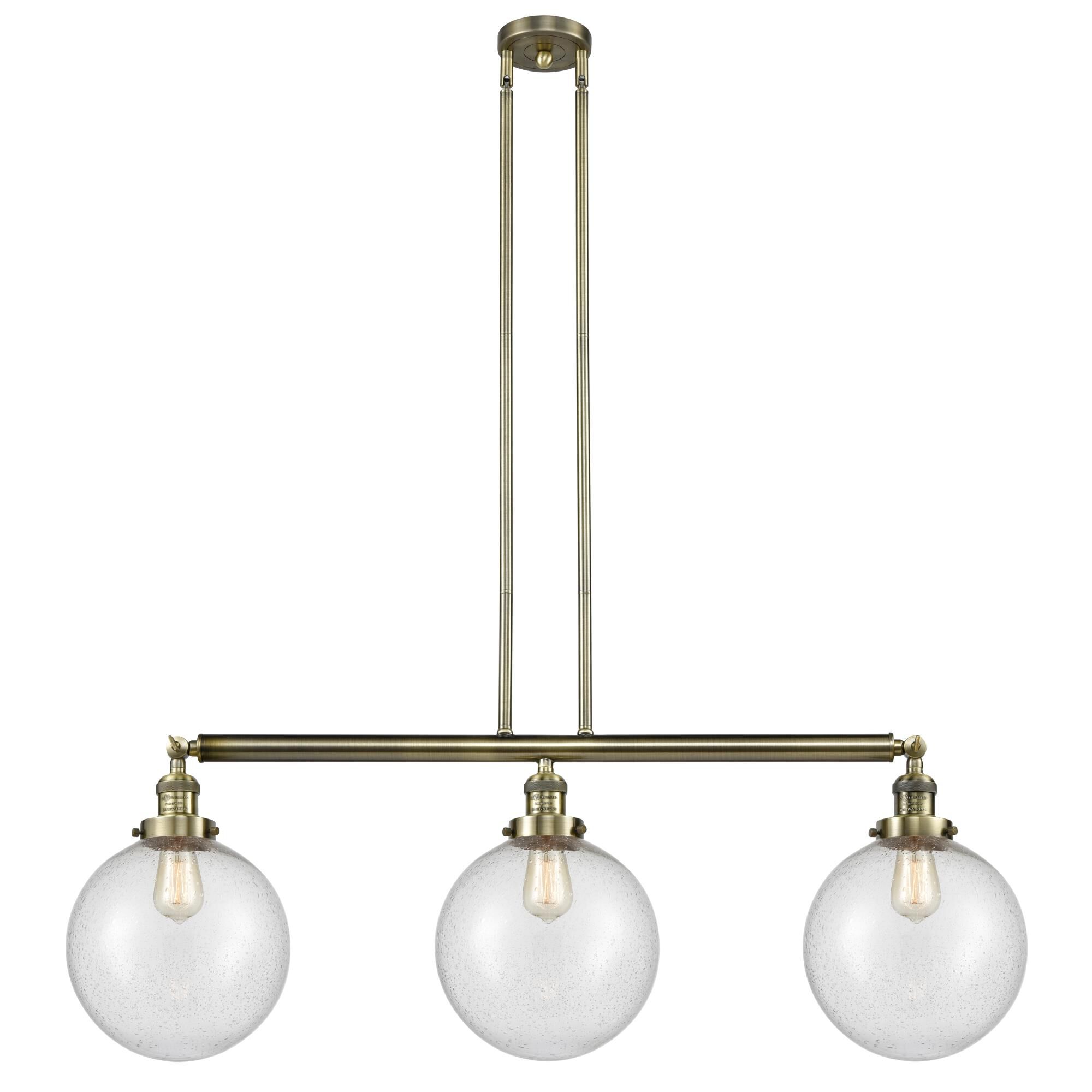 Bruno Marashlian X-Large Beacon 42 Inch 3 Light Linear Suspension Light by Innovations Lighting