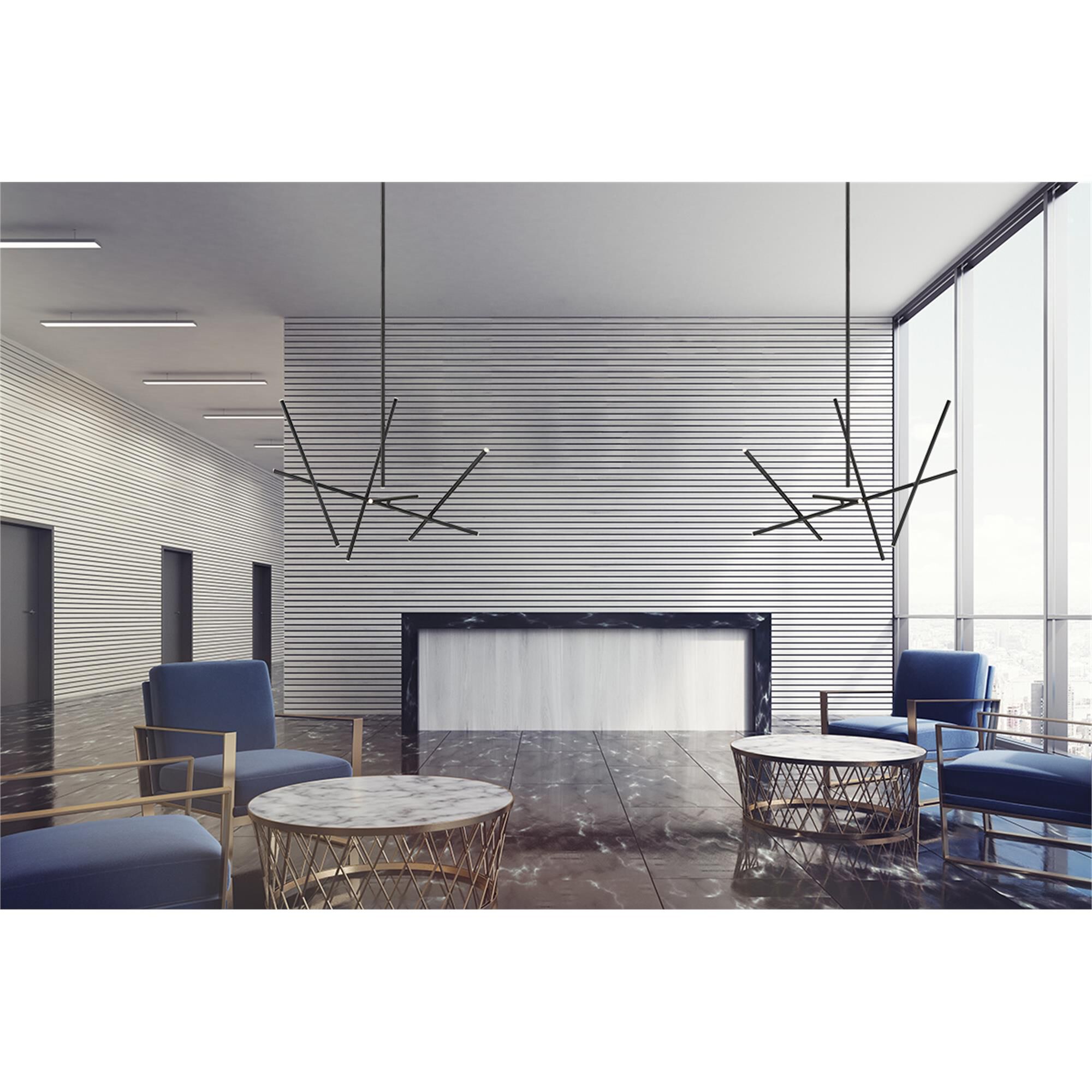 Shown in Black finish and Acrylic shade and Acrylic accent