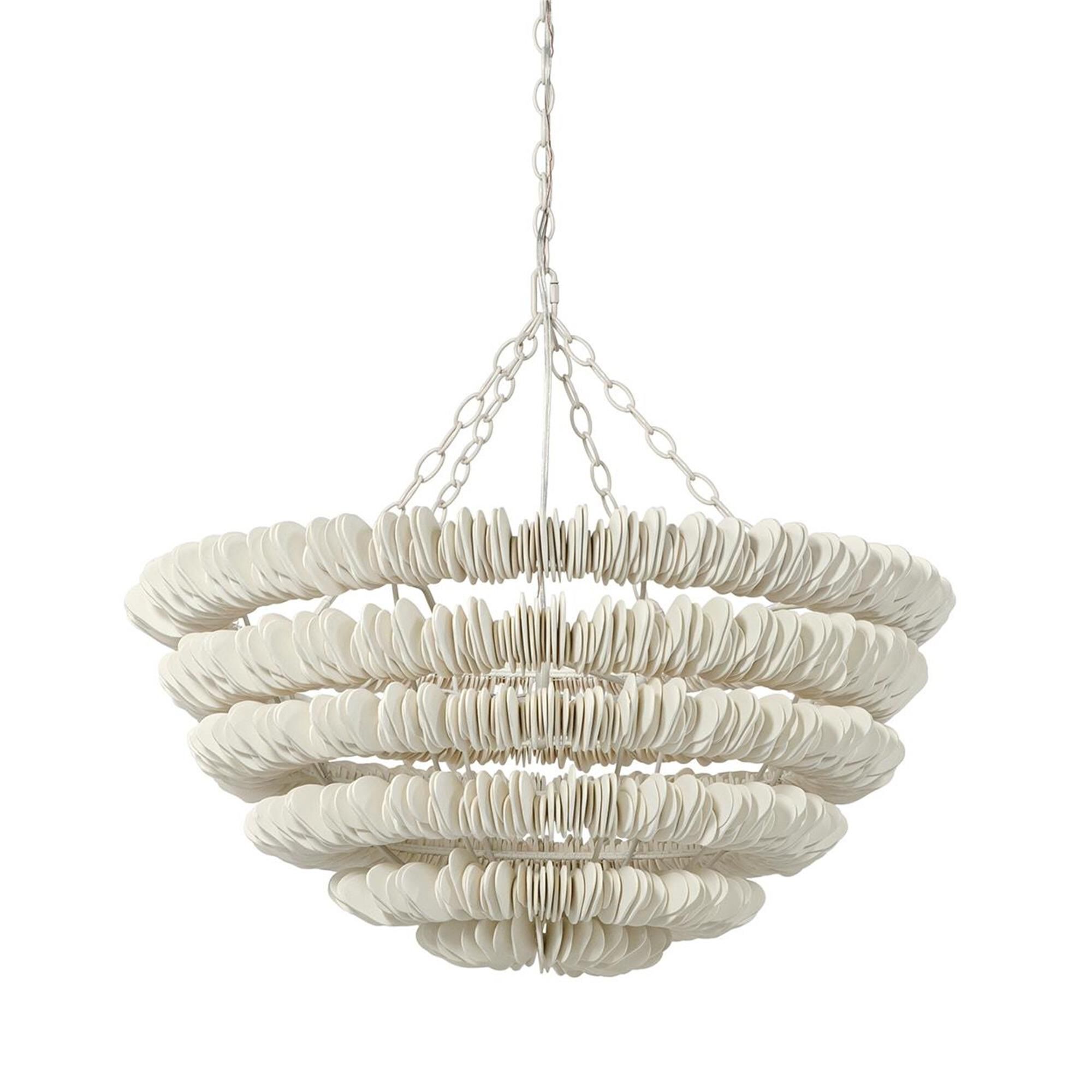 Hannah 30 Inch Chandelier by Palecek