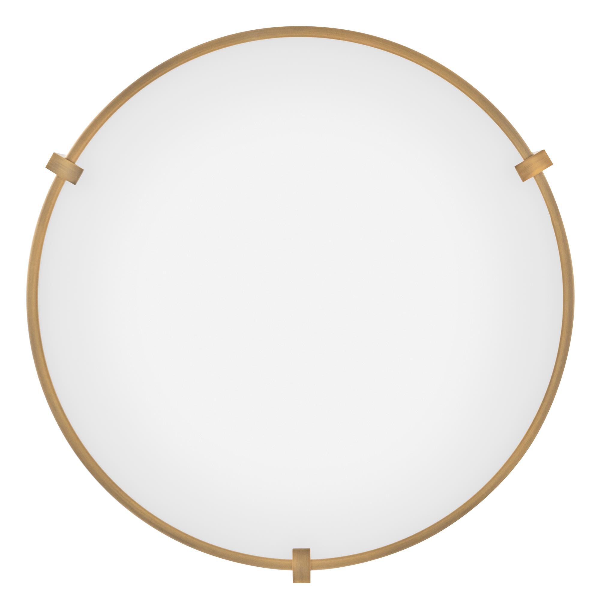 Shown in Brushed Bronze finish and Etched Opal glass