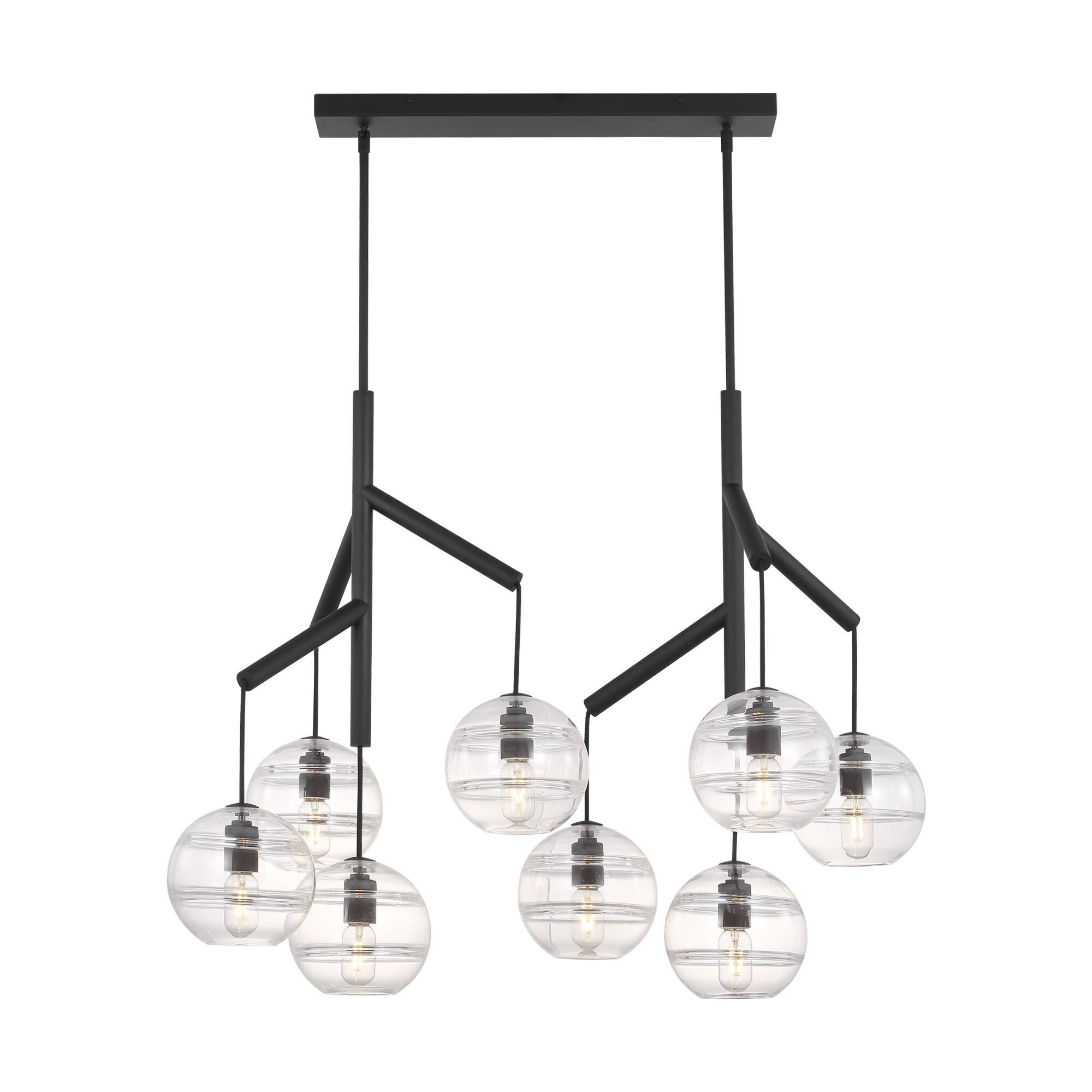Sean Lavin Sedona 39 Inch 8 Light Linear Suspension Light by Visual Comfort Modern Collection