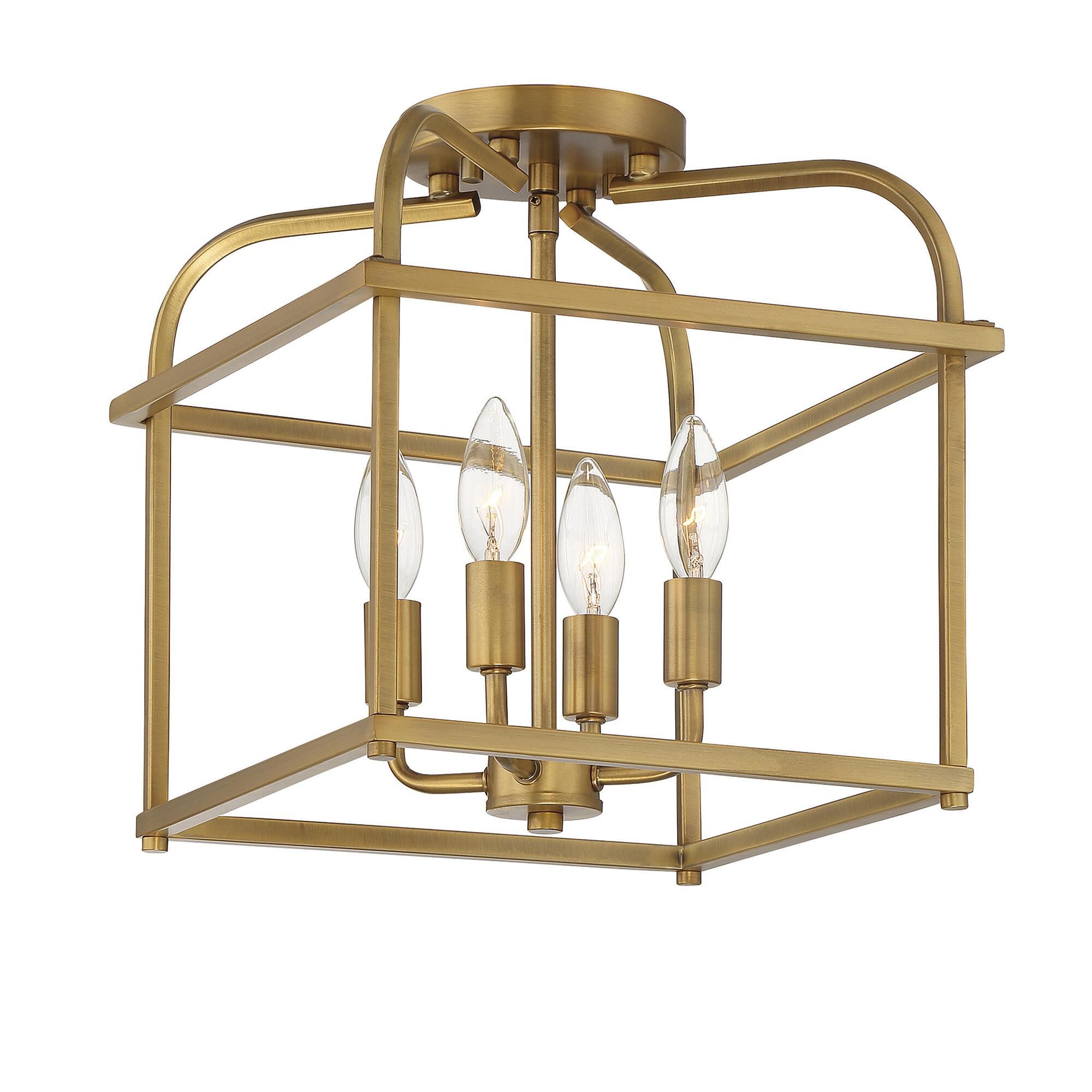 Shown in Natural Brass finish