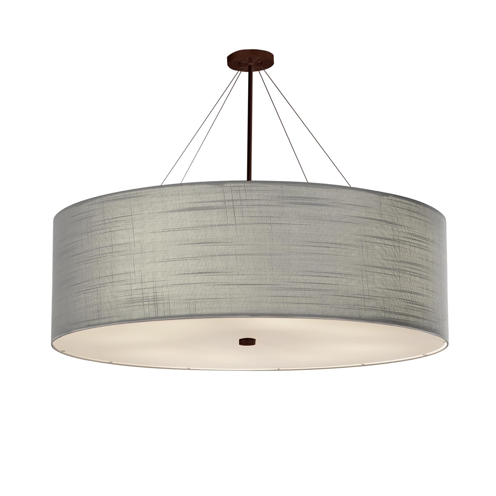 Textile Classic 60 Inch Large Pendant by Justice Design Group
