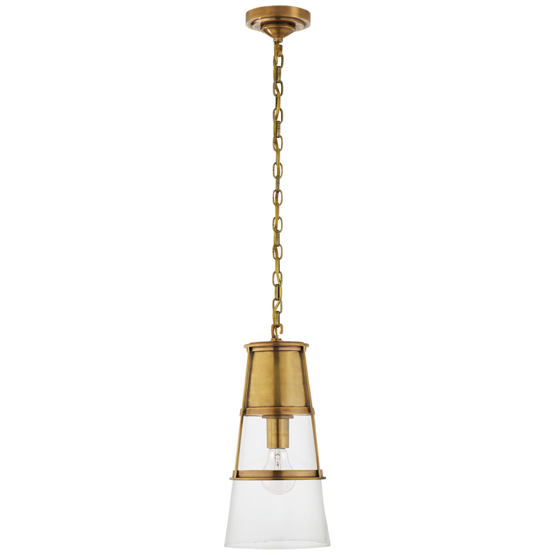 Visual Comfort Signature Collection Thomas O'Brien Robinson 7 Inch Mini Pendant