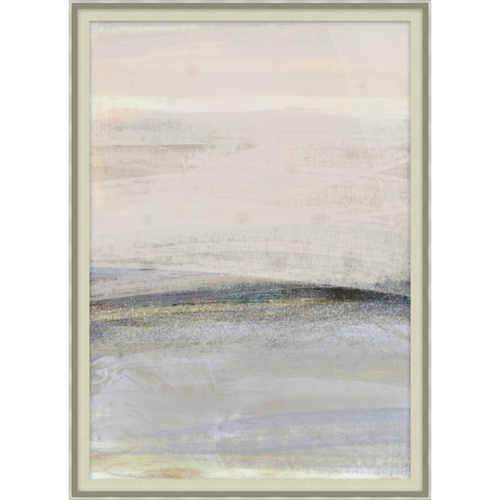 Afterglow White Print by LEVEL57