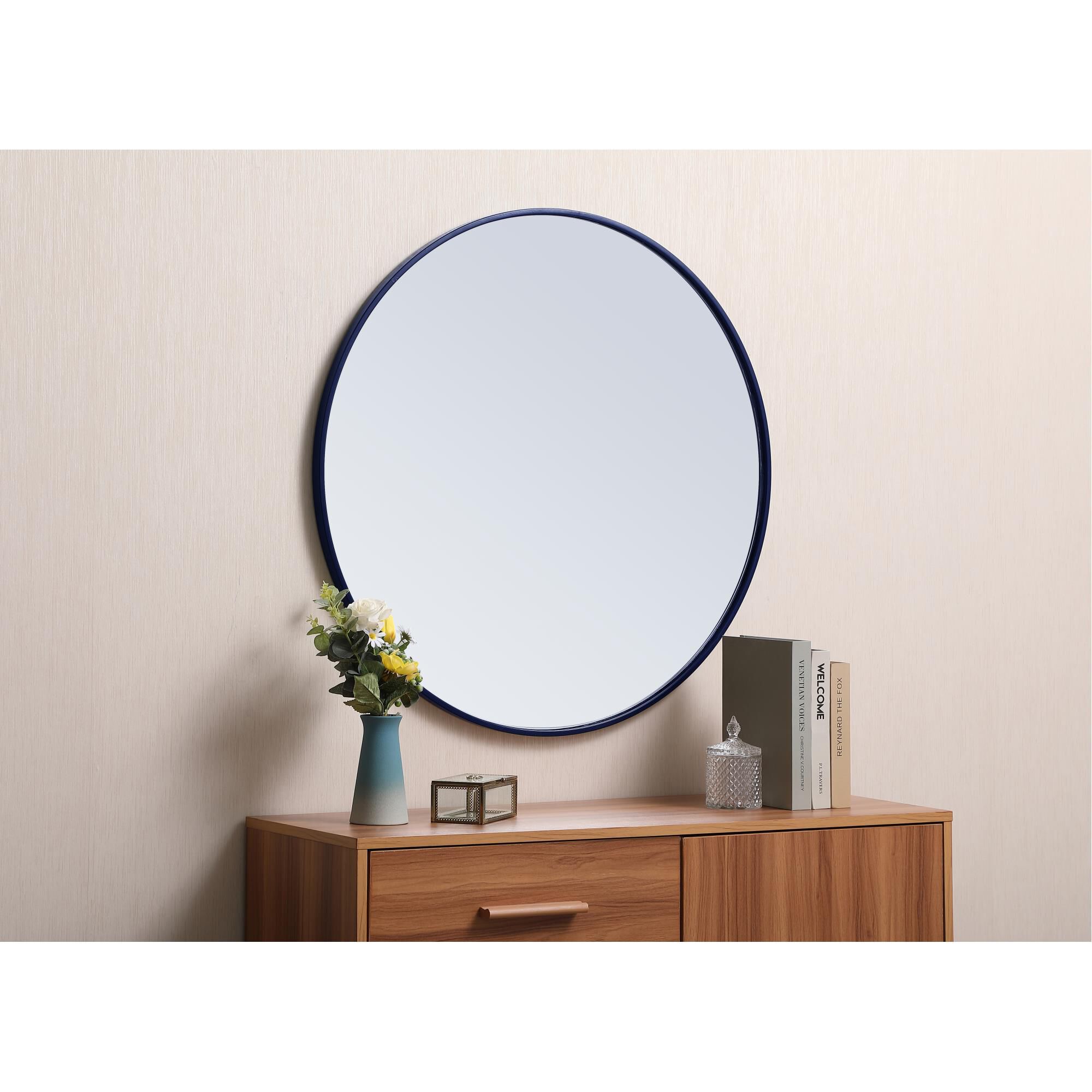 Shown in Blue finish