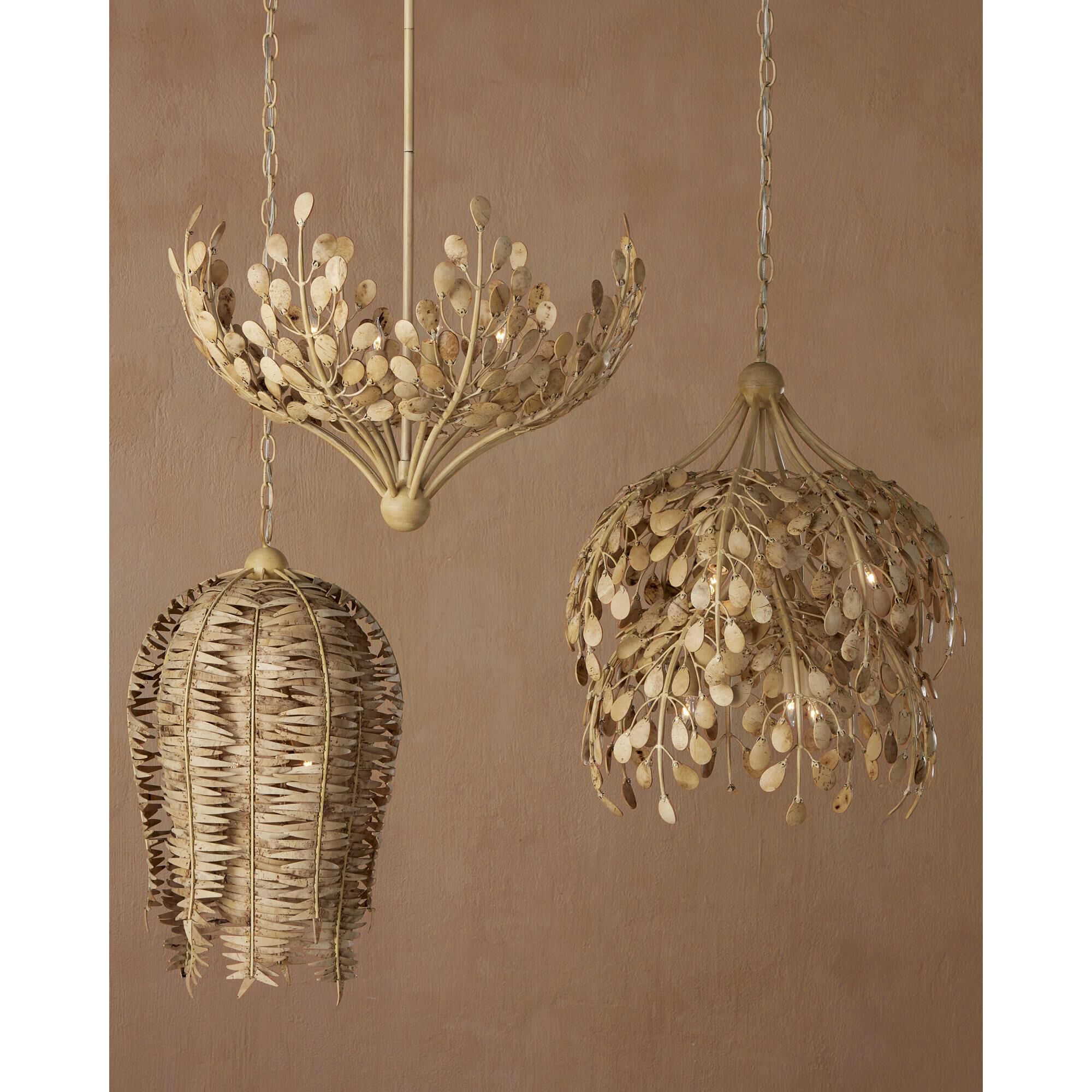Maypan 24 Inch Chandelier by Currey and Company