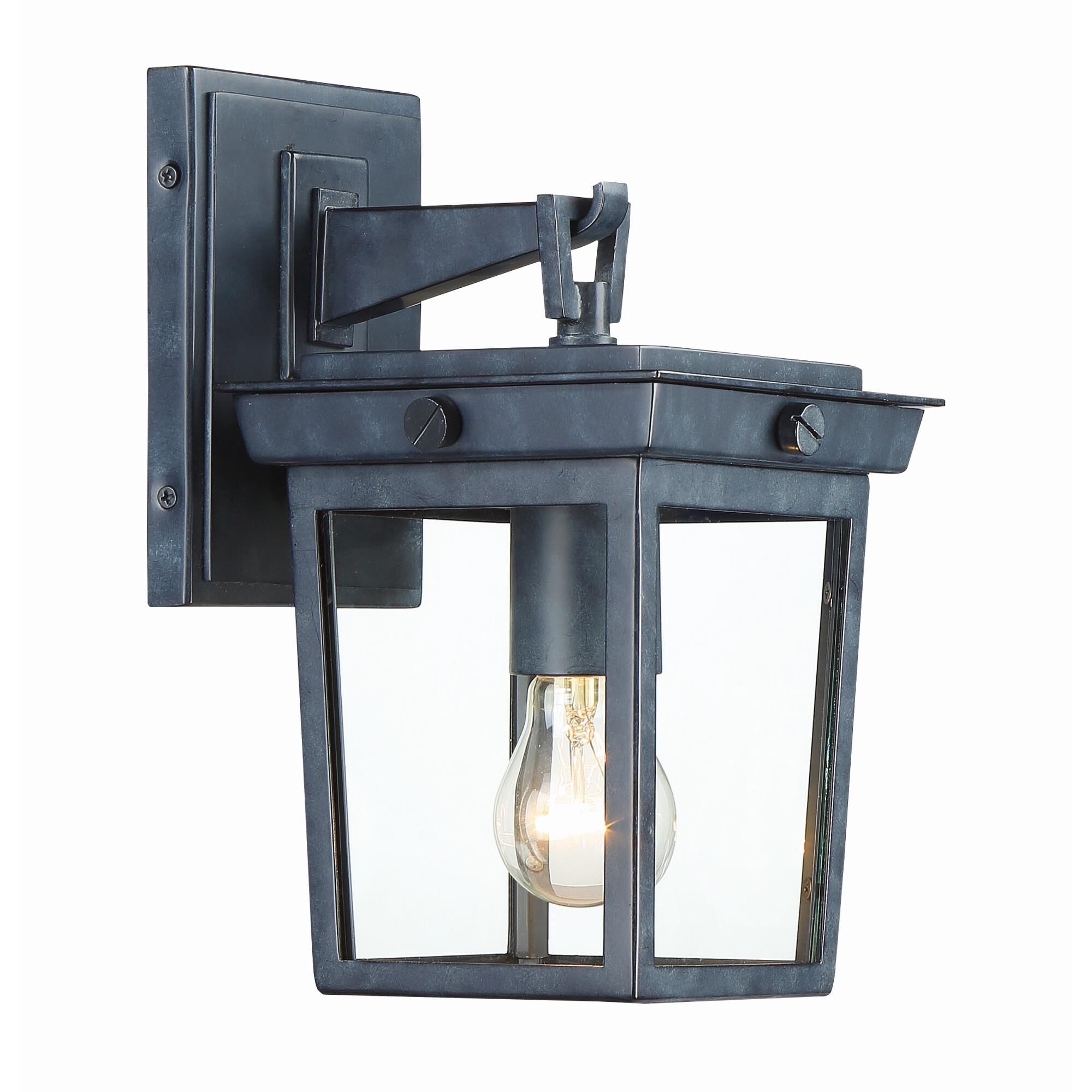 Crystorama Belmont 11 Inch Tall Outdoor Wall Light