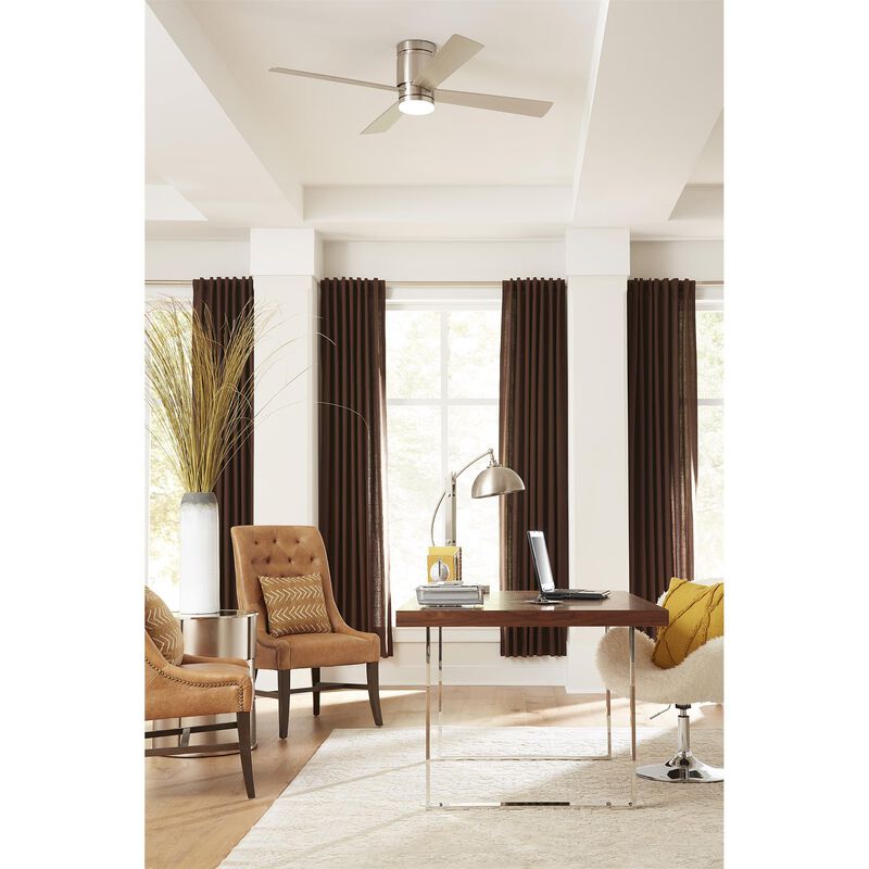 Kwartet 52 Inch Flush Mount Fan with Light Kit by Fanimation