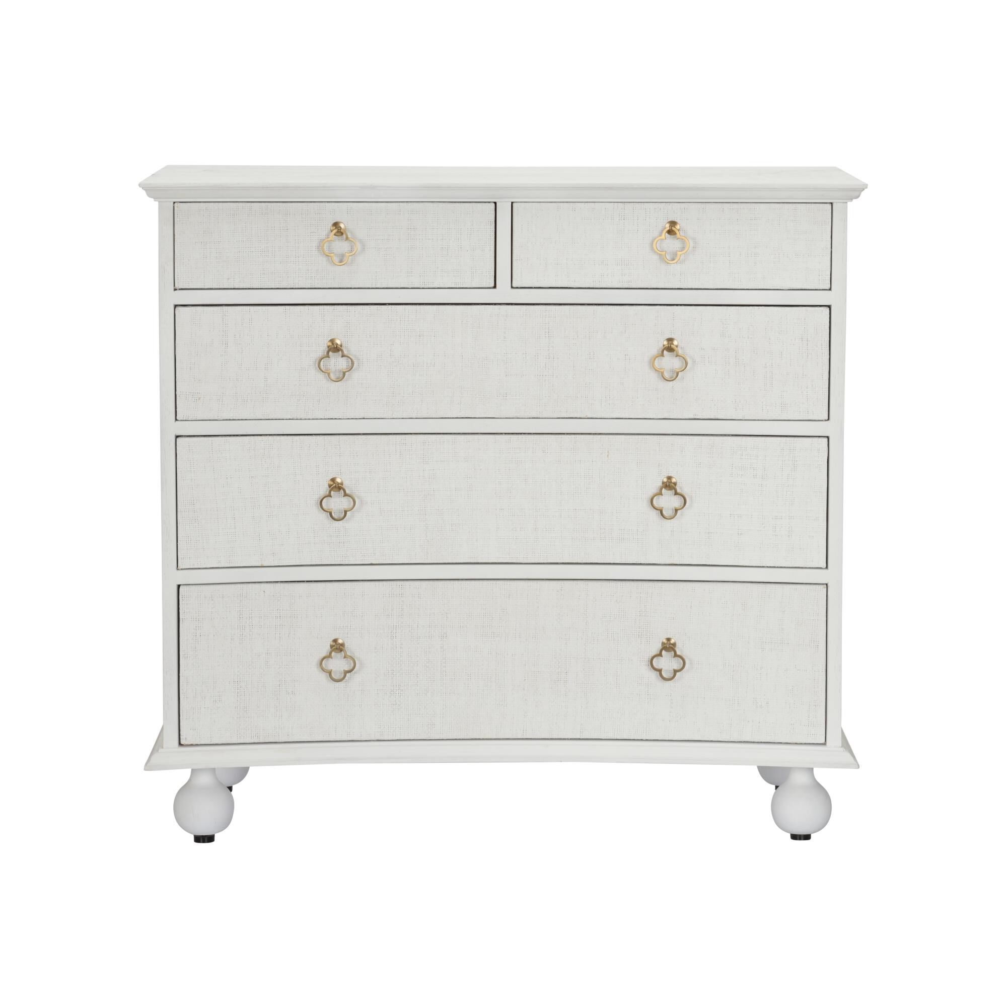 Shown in White and Cream finish