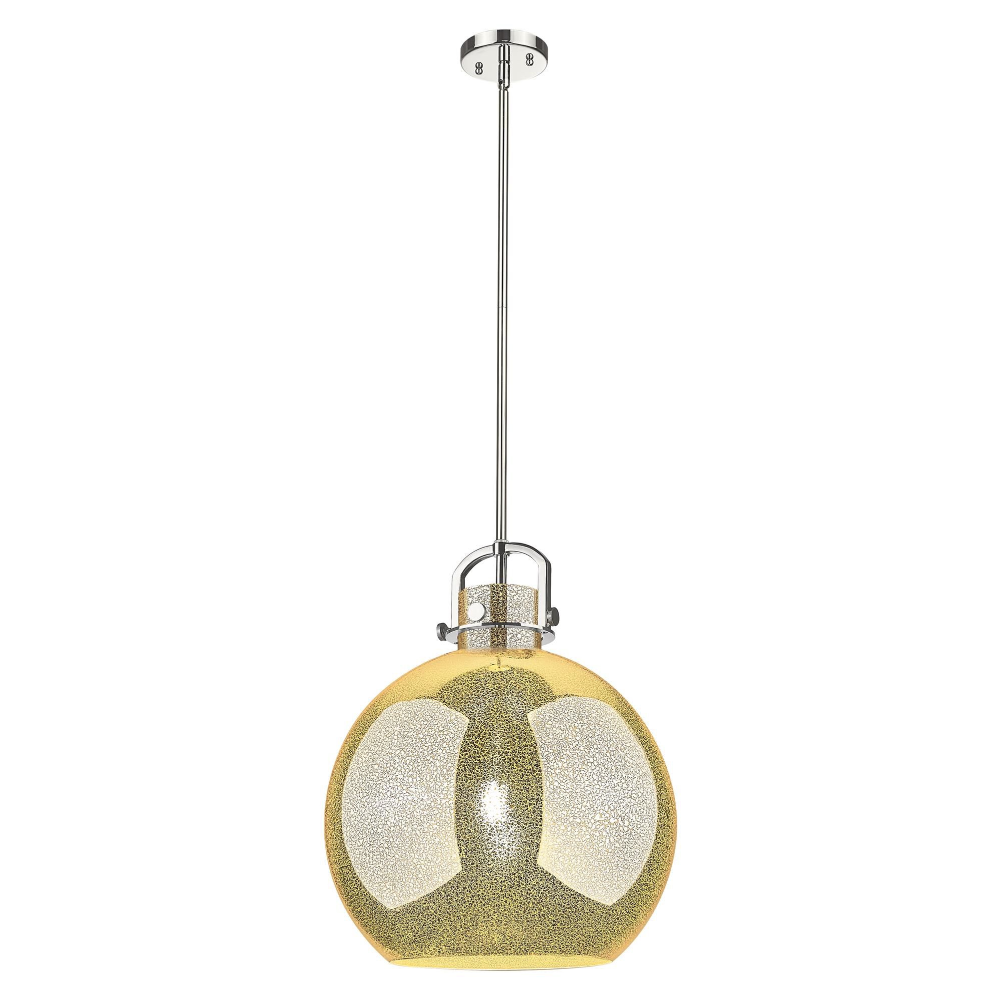 Shown in Polished Nickel finish and Mercury shade