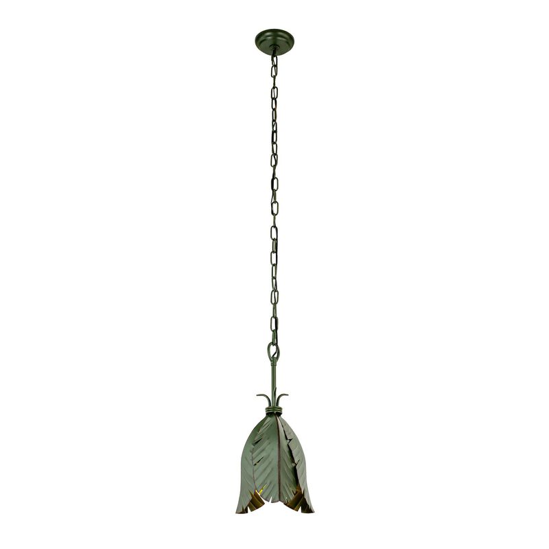 Ron Henderson Banana Leaf Mini Pendant by Varaluz