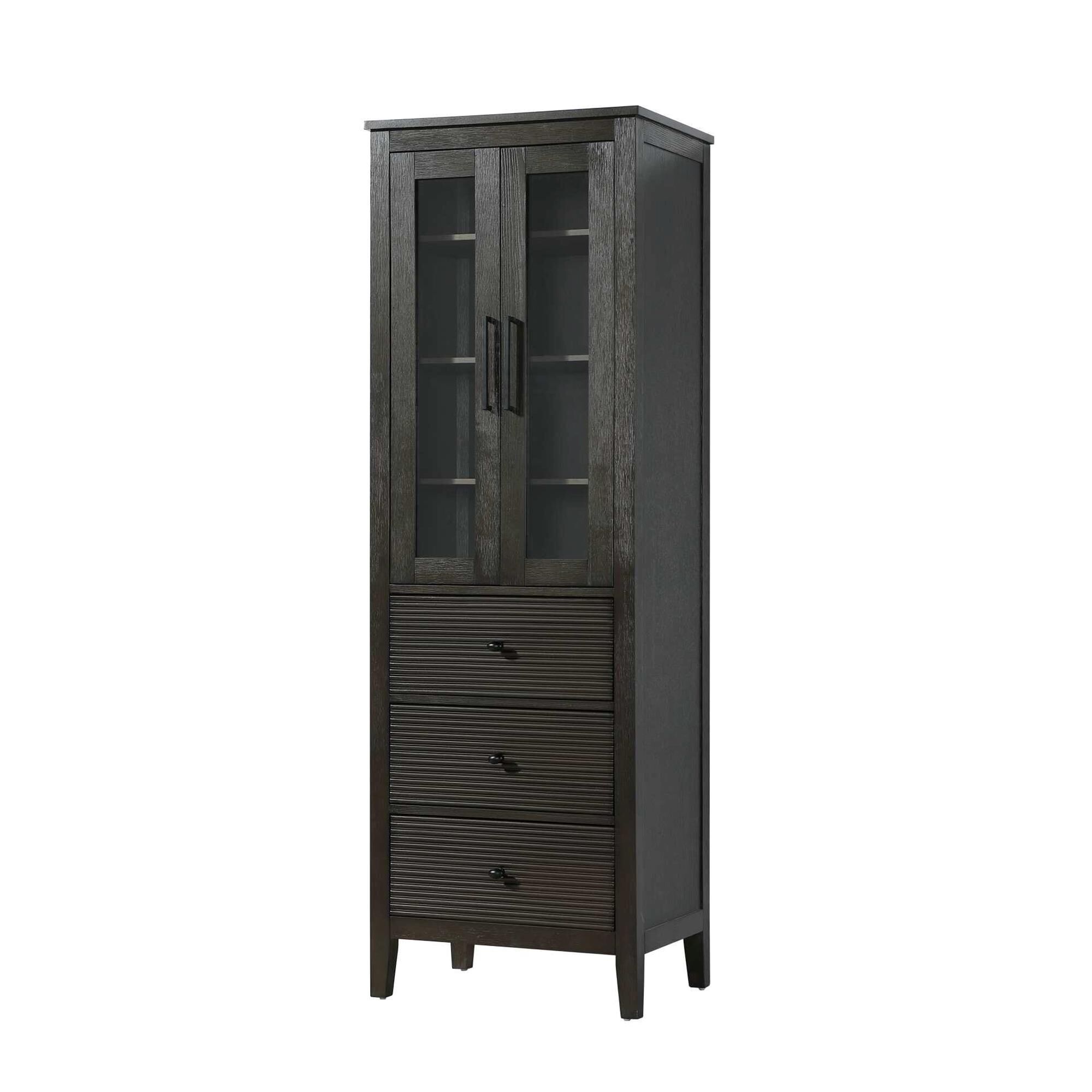 Shown in Chocolate Oak finish