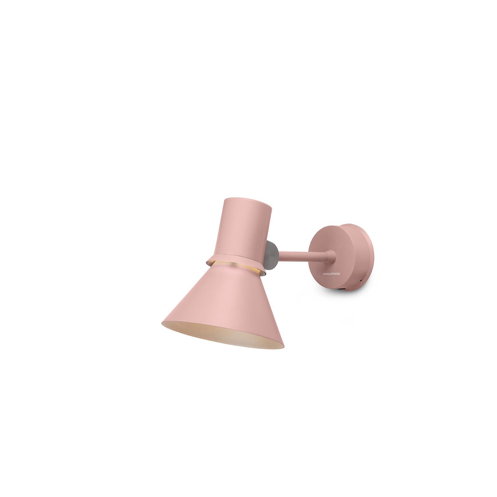 Shown in Rose Pink finish and Aluminum shade
