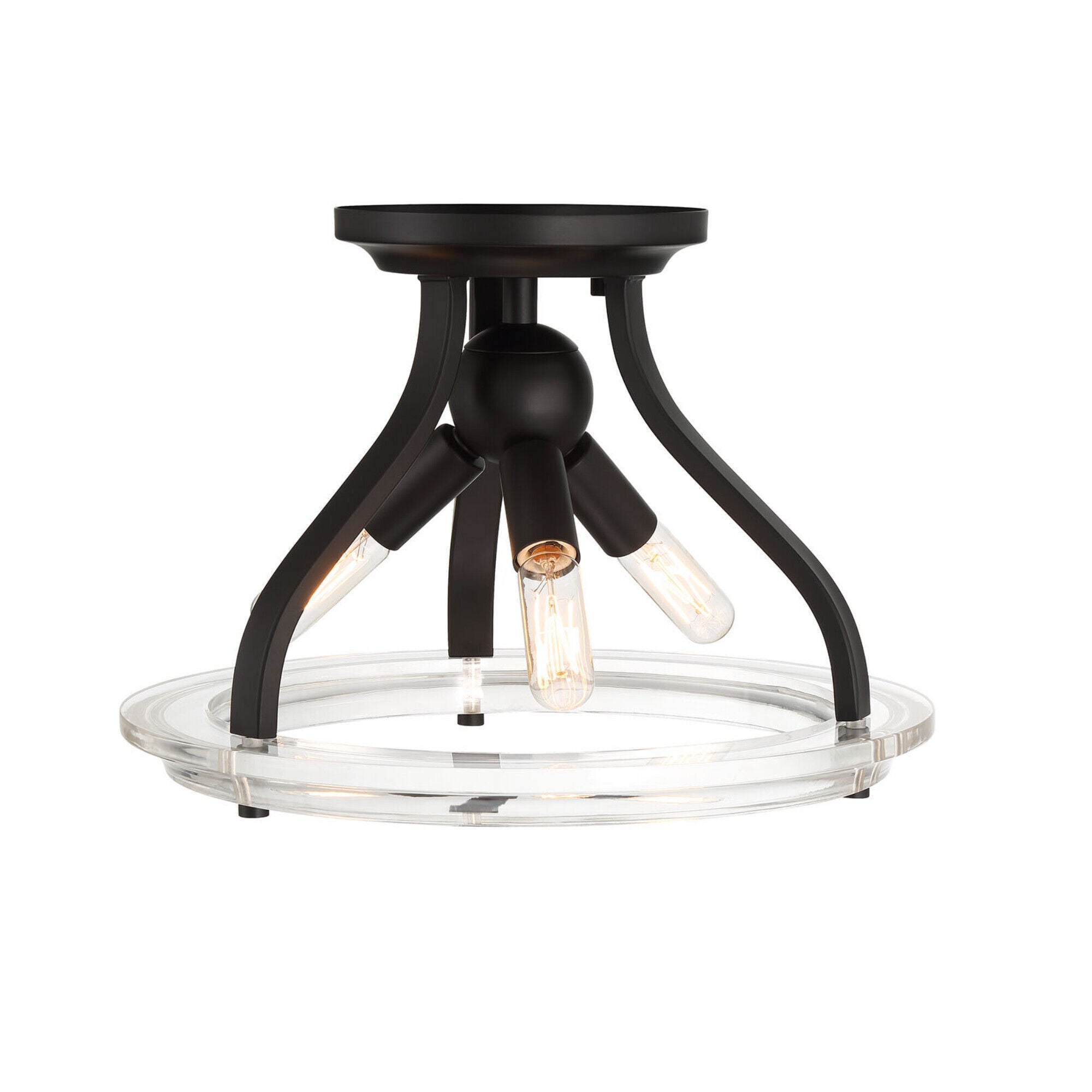 13 Inch Semi Flush Mount,